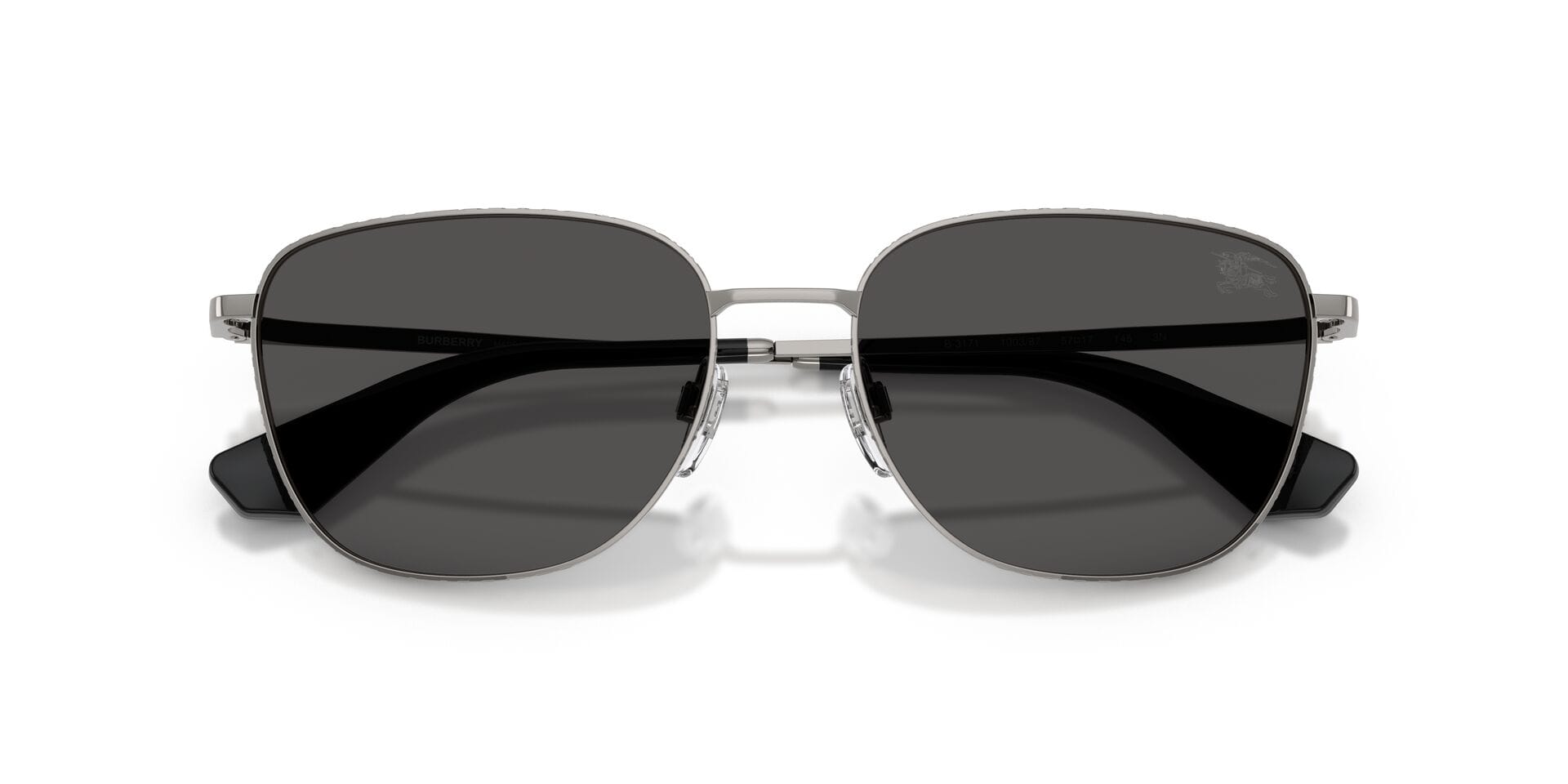 Burberry 0BE3171 Sunglass Gun Metal Male Metal Metal Sunglass — Gun Metal frame — view 7