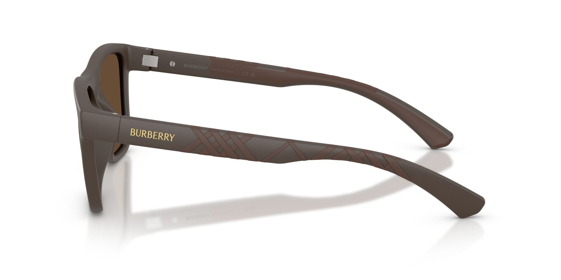 Burberry 0BE4482U Sunglass Brown Male Shell Shell Sunglass — Brown frame — view 5