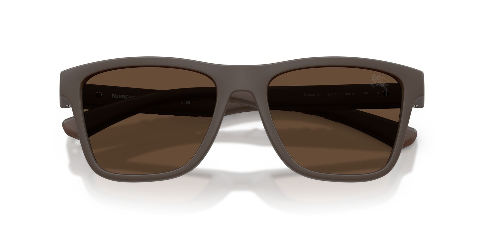 Burberry 0BE4482U Sunglass Brown Male Shell Shell Sunglass — Brown frame — view 7
