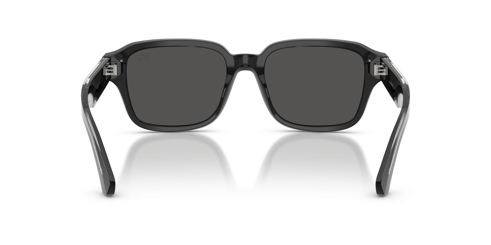 Burberry 0BE4484 Sunglass Transparent Grey Male Shell Shell Sunglass — Transparent Grey frame — view 2