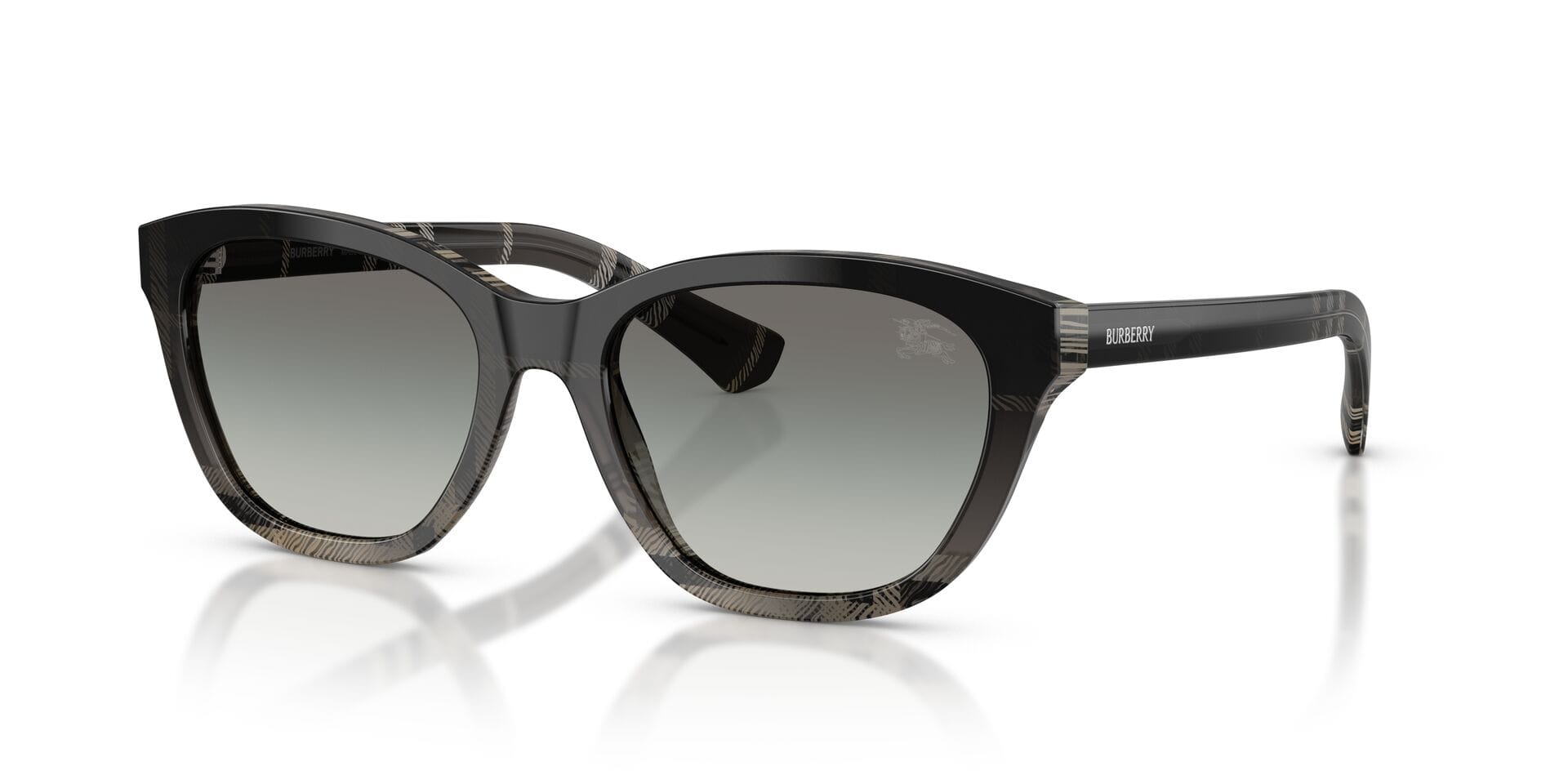 Burberry 0BE4486 Sunglass Grey Female Shell Shell Sunglass — Grey frame — view 1