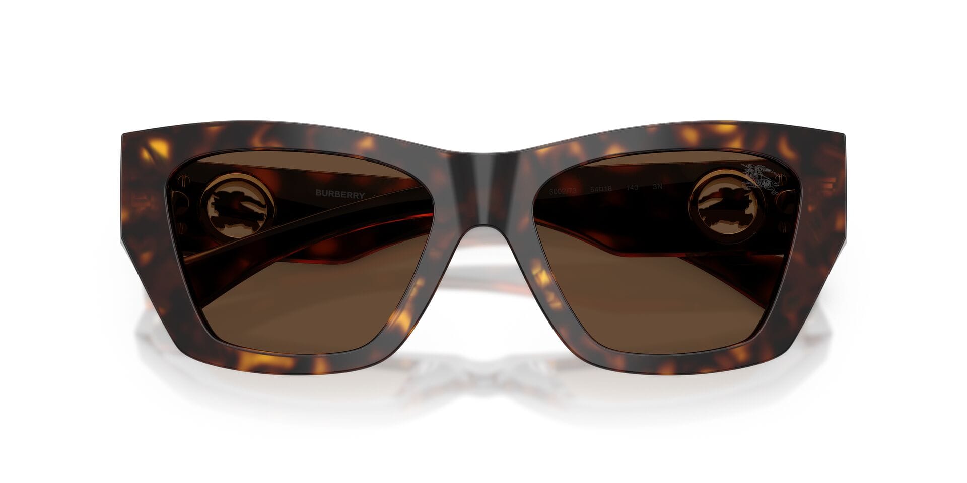 Burberry 0BE4492 Sunglass Havana Female Shell Shell Sunglass — Havana frame — view 7