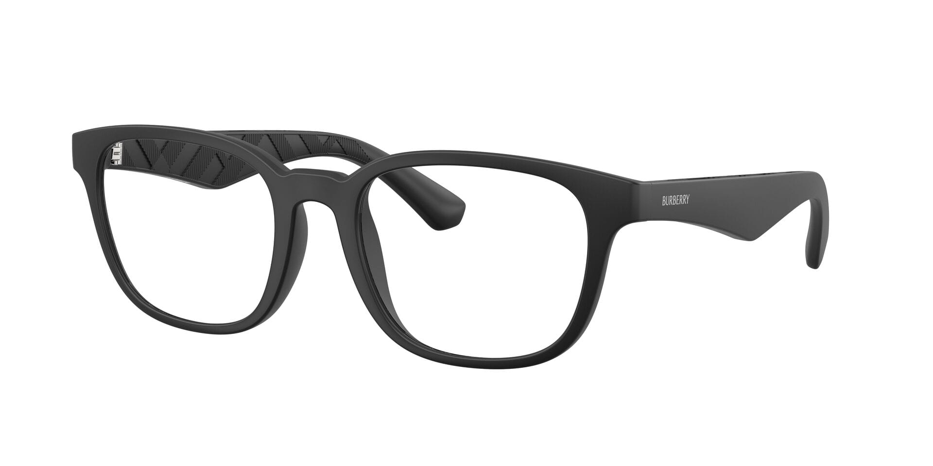 Burberry 0BE2433U Frame Matt Black Male Shell Shell Frame — Matt Black frame — view 3