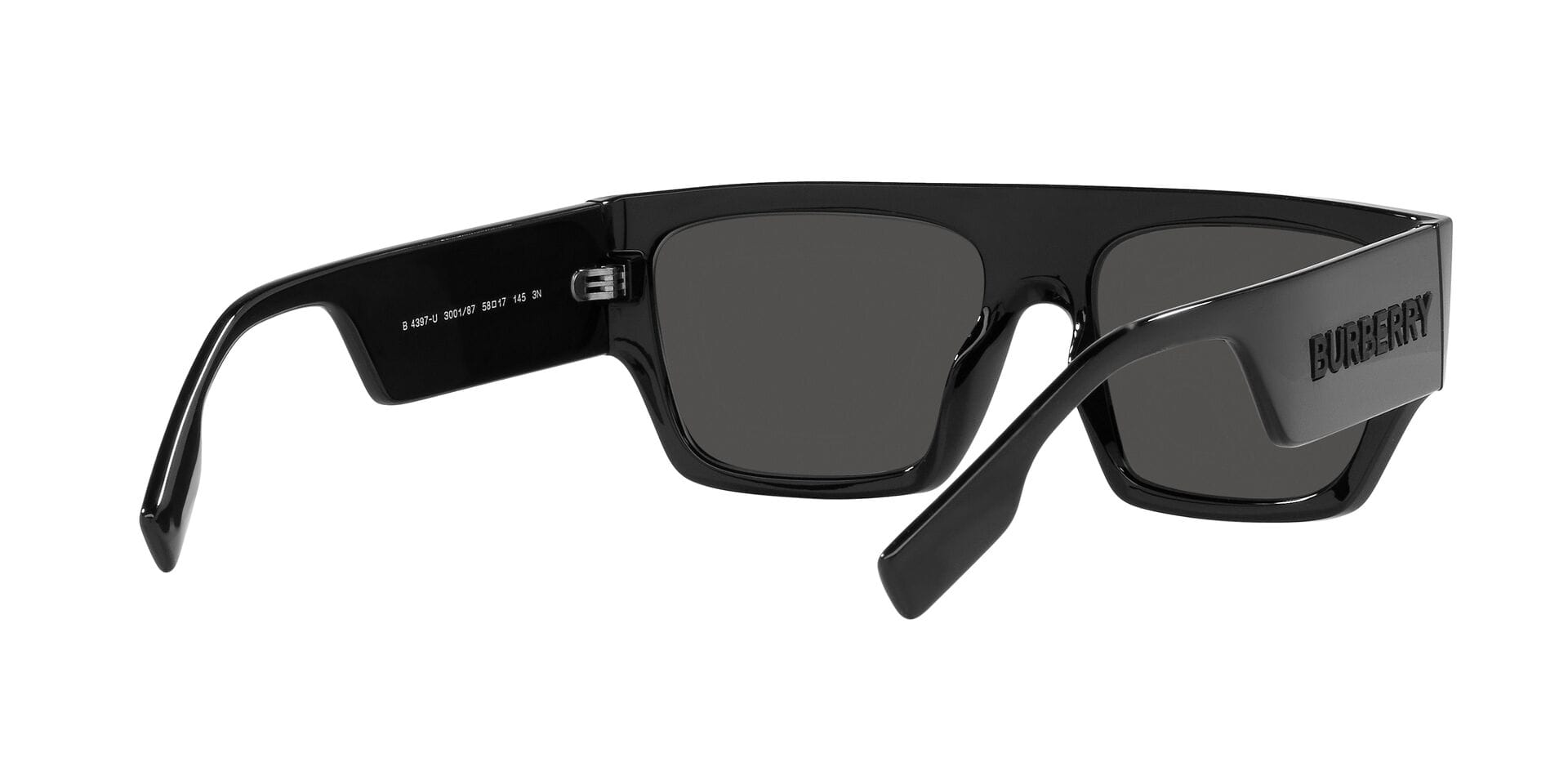 Burberry 0BE4397U Sunglass Black Male Shell Shell Sunglass — view 8