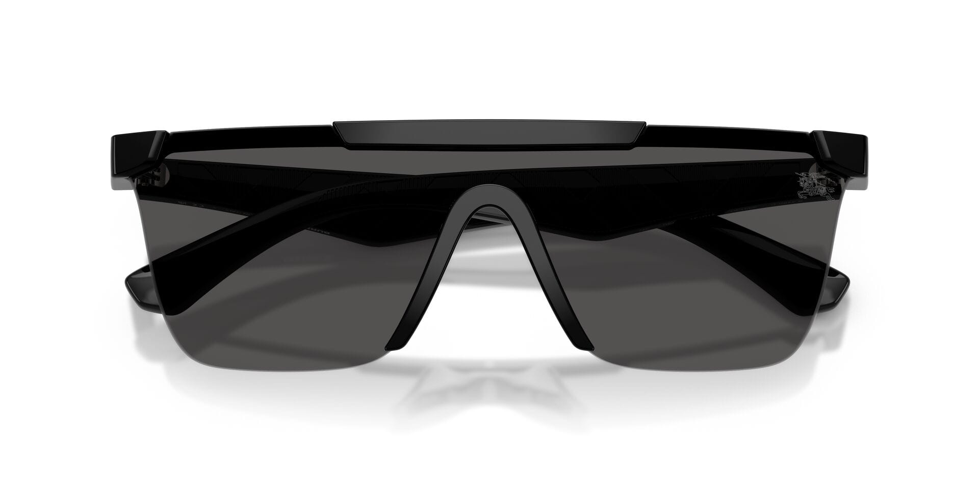 Burberry 0BE4480D Sunglass Black Unisex RimLess Shell Sunglass — view 7