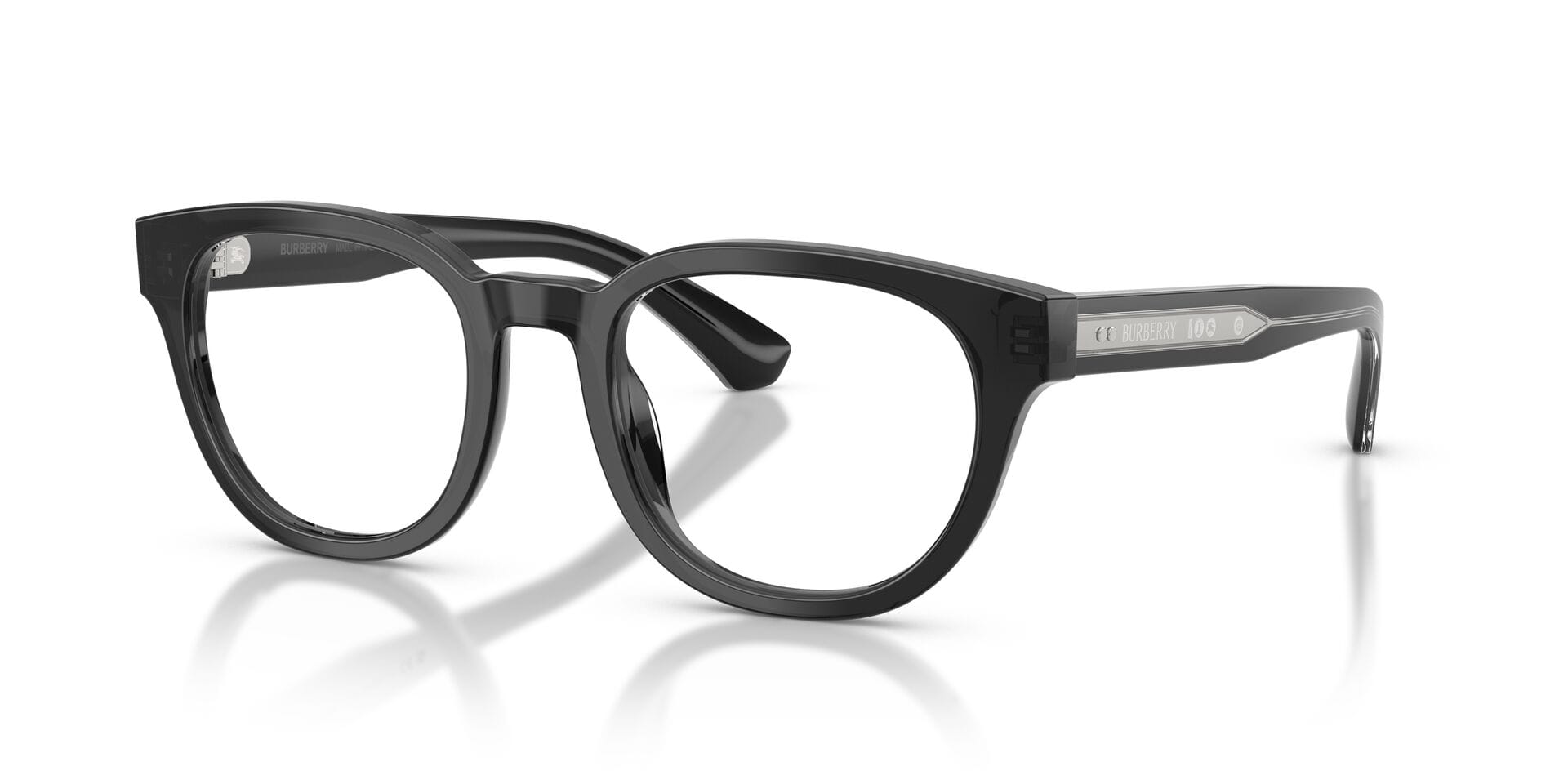 Burberry 0BE2454 Frame Transparent Grey Male Shell Shell Frame — Transparent Grey frame — view 1
