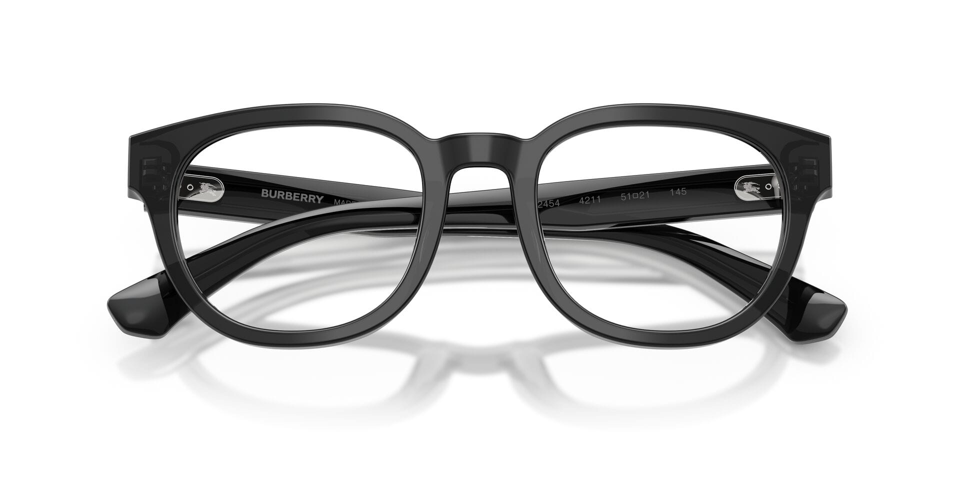 Burberry 0BE2454 Frame Transparent Grey Male Shell Shell Frame — Transparent Grey frame — view 7