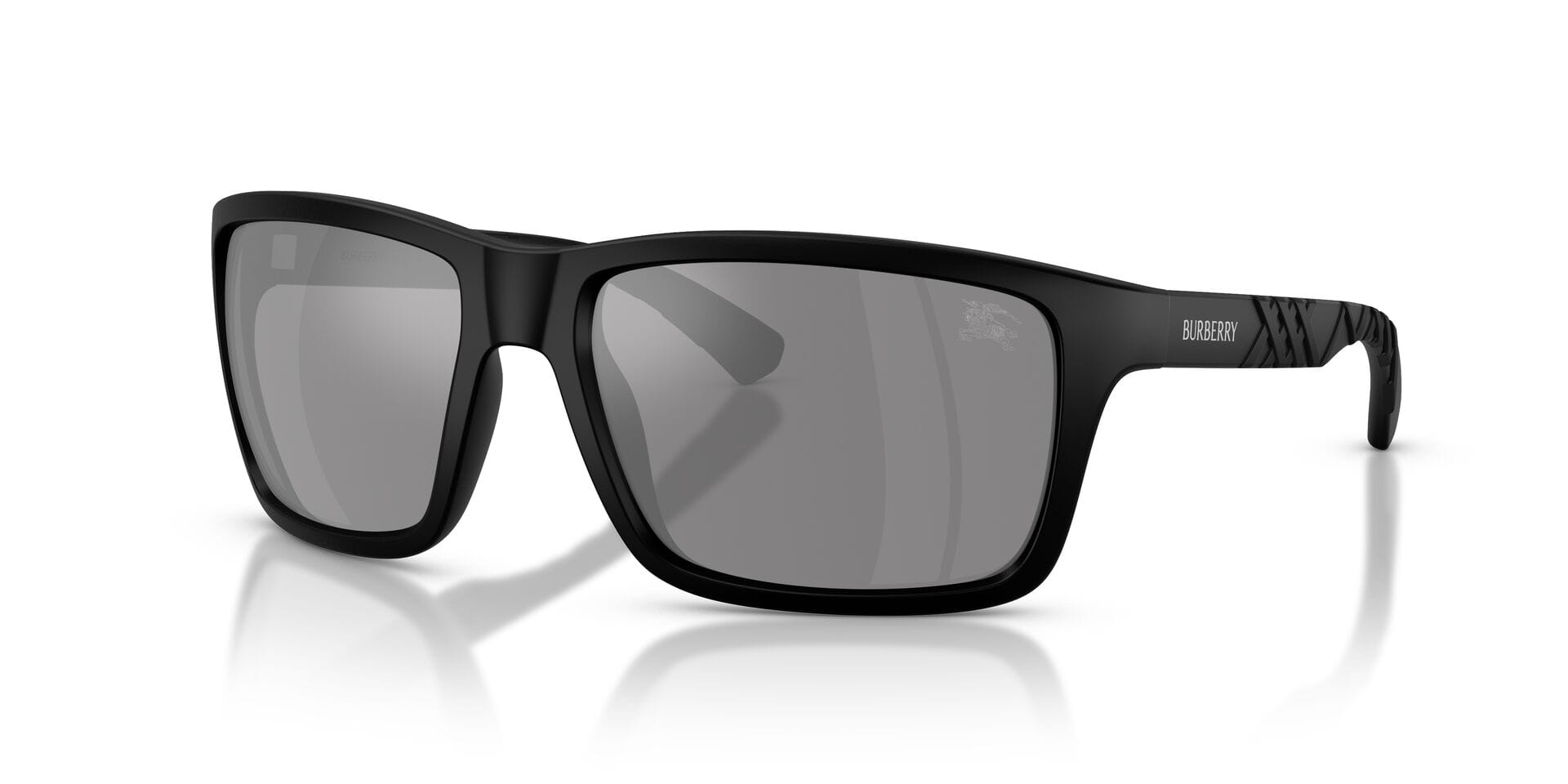 Burberry B 4483 3464/6G 3N Sunglass — Matt Black frame — view 1