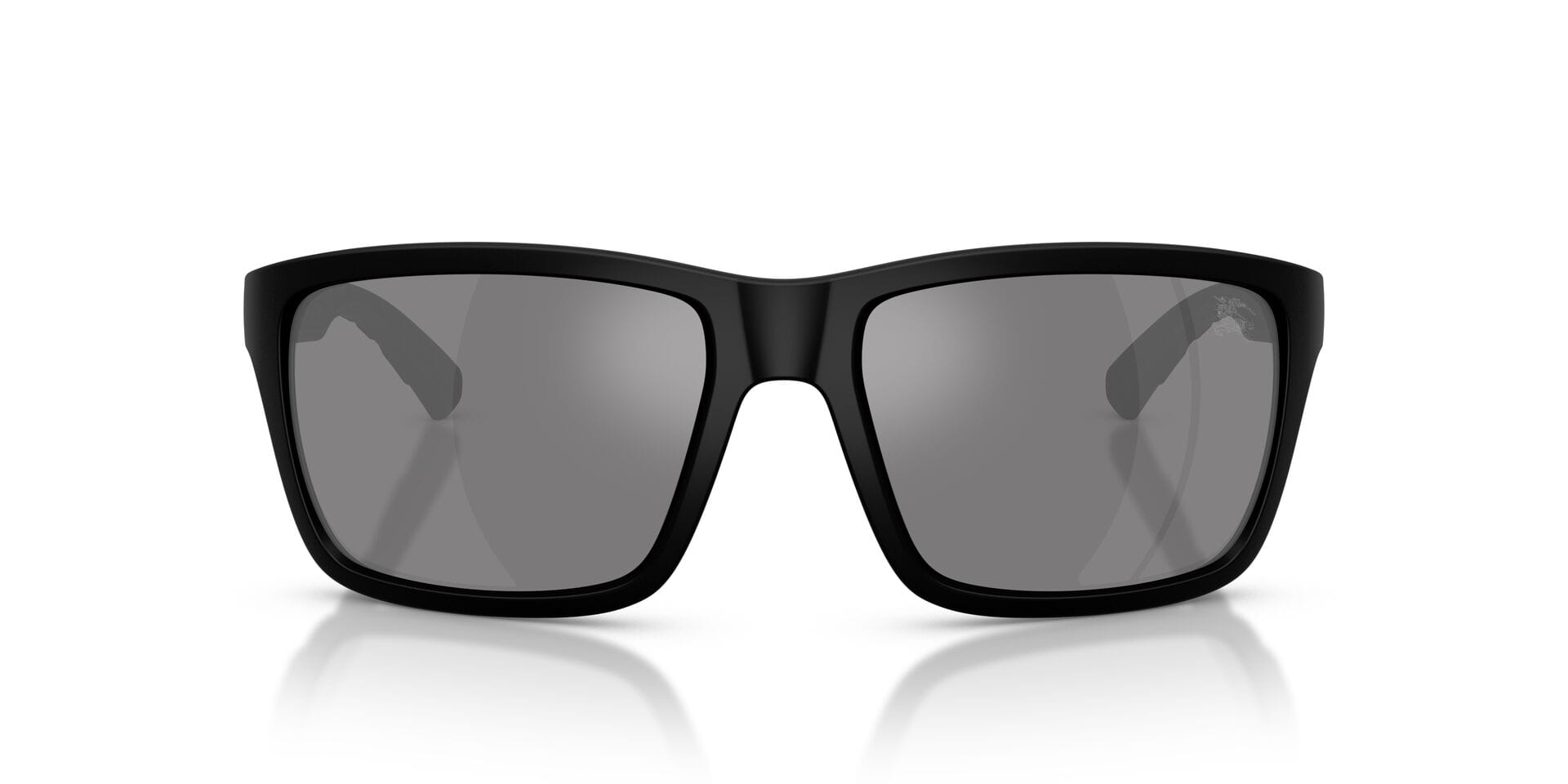 Burberry B 4483 3464/6G 3N Sunglass — Matt Black frame — view 4
