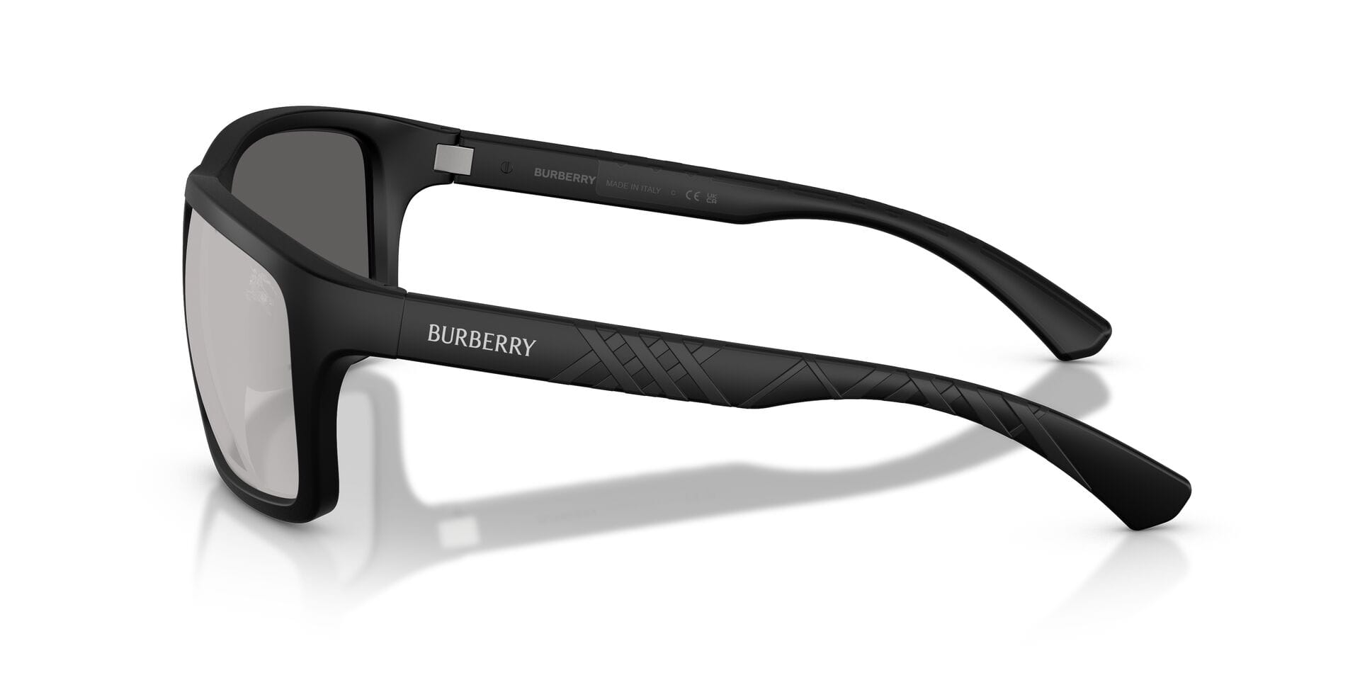 Burberry B 4483 3464/6G 3N Sunglass — Matt Black frame — view 5
