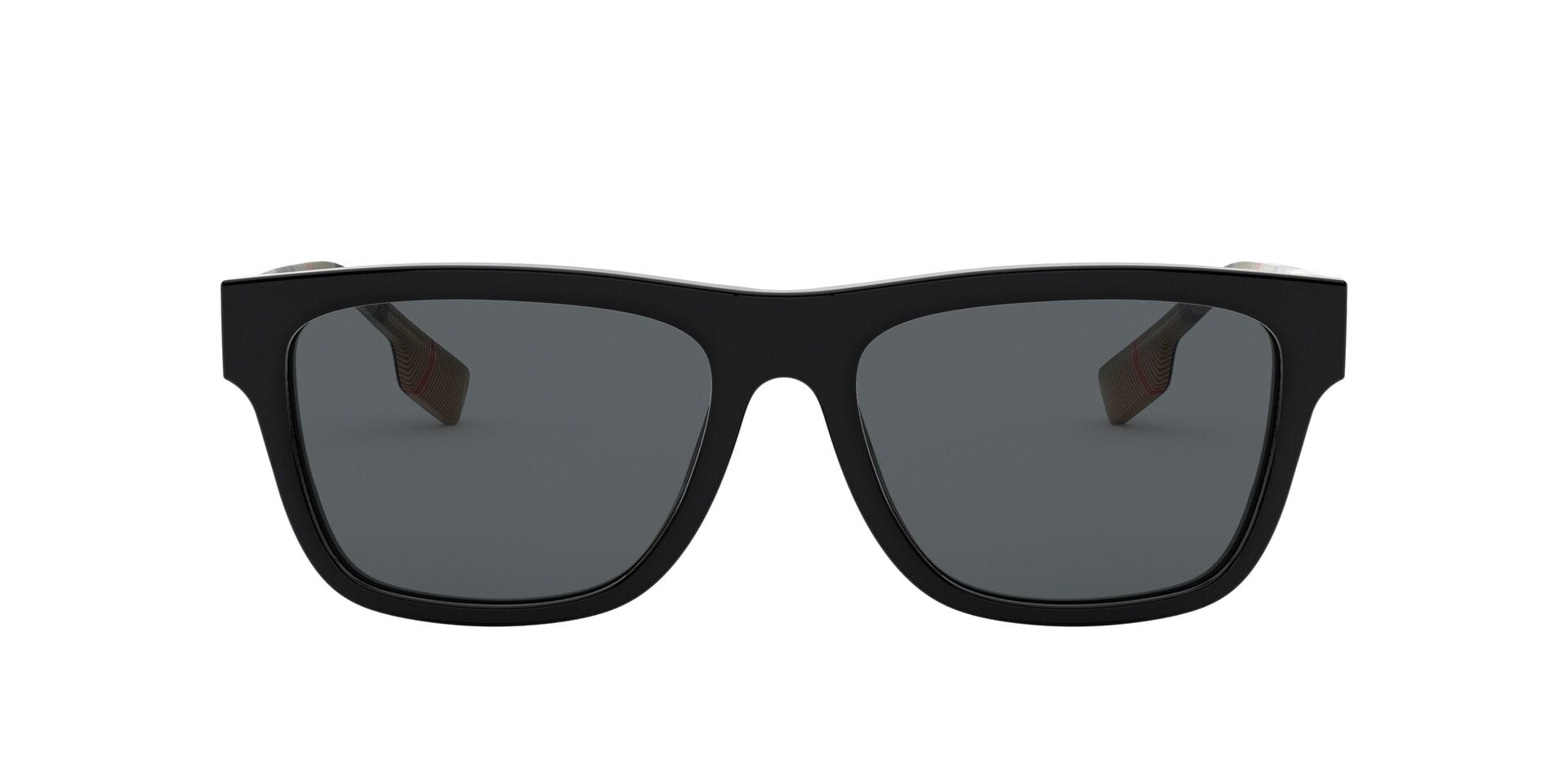 Burberry BE4293 Sunglass Black Male Full Shell Sunglass — Black frame — view 6