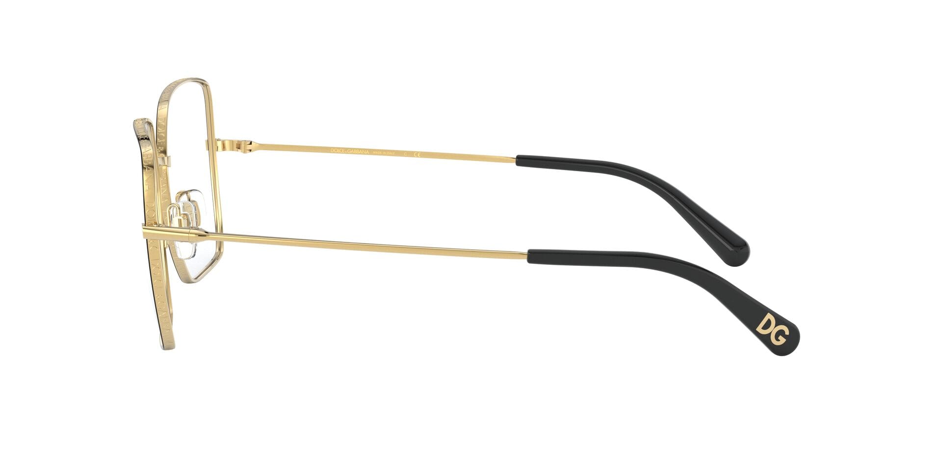 Dolce & Gabbana 0DG1323 Frame Black Female Full Metal Frame — Black frame — view 7