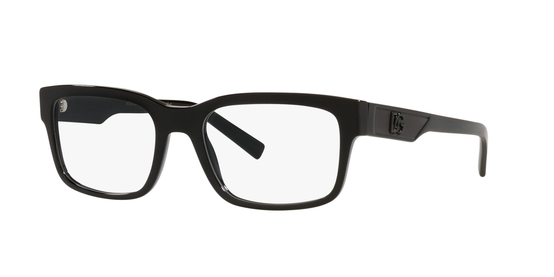 Dolce & Gabbana 0DG3352 Frame Black Male Full Shell Frame — Black frame — view 2