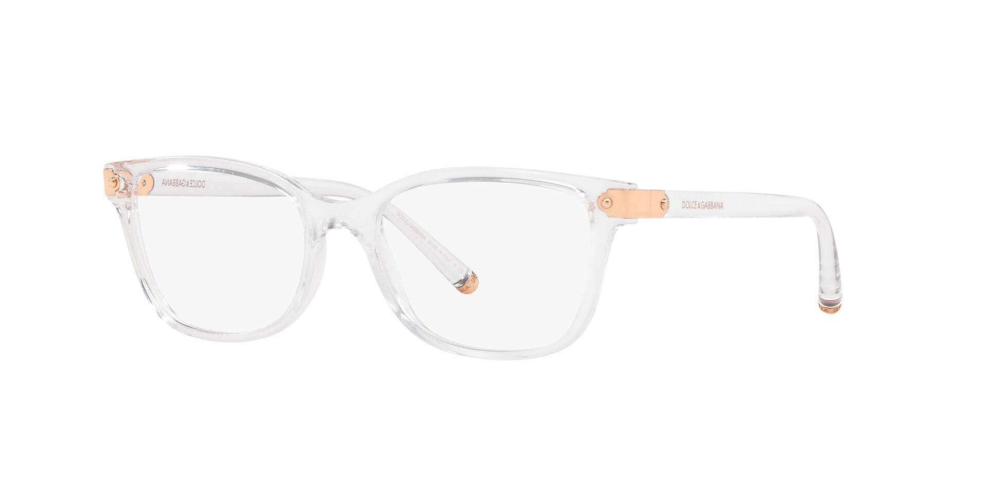 Dolce & Gabbana 0DG5036 Frame Transparent Female Full Shell — Transparent frame