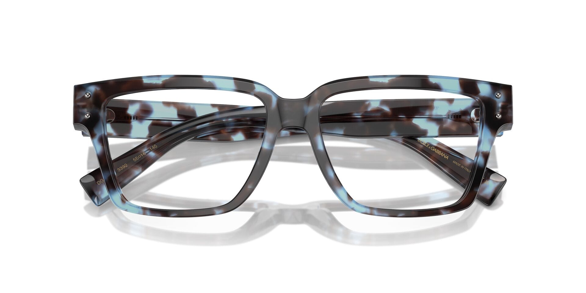 Dolce & Gabbana 0DG3383 Frame Havana Male Full Shell Frame — Havana frame — view 19