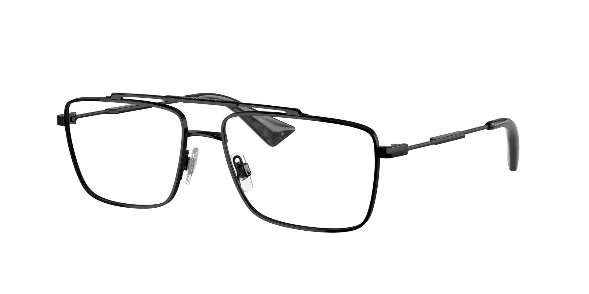 Dolce & Gabbana FR Dolce & Gabbana 0DG1354 Frame Black Male Metal Metal Frame — view 3