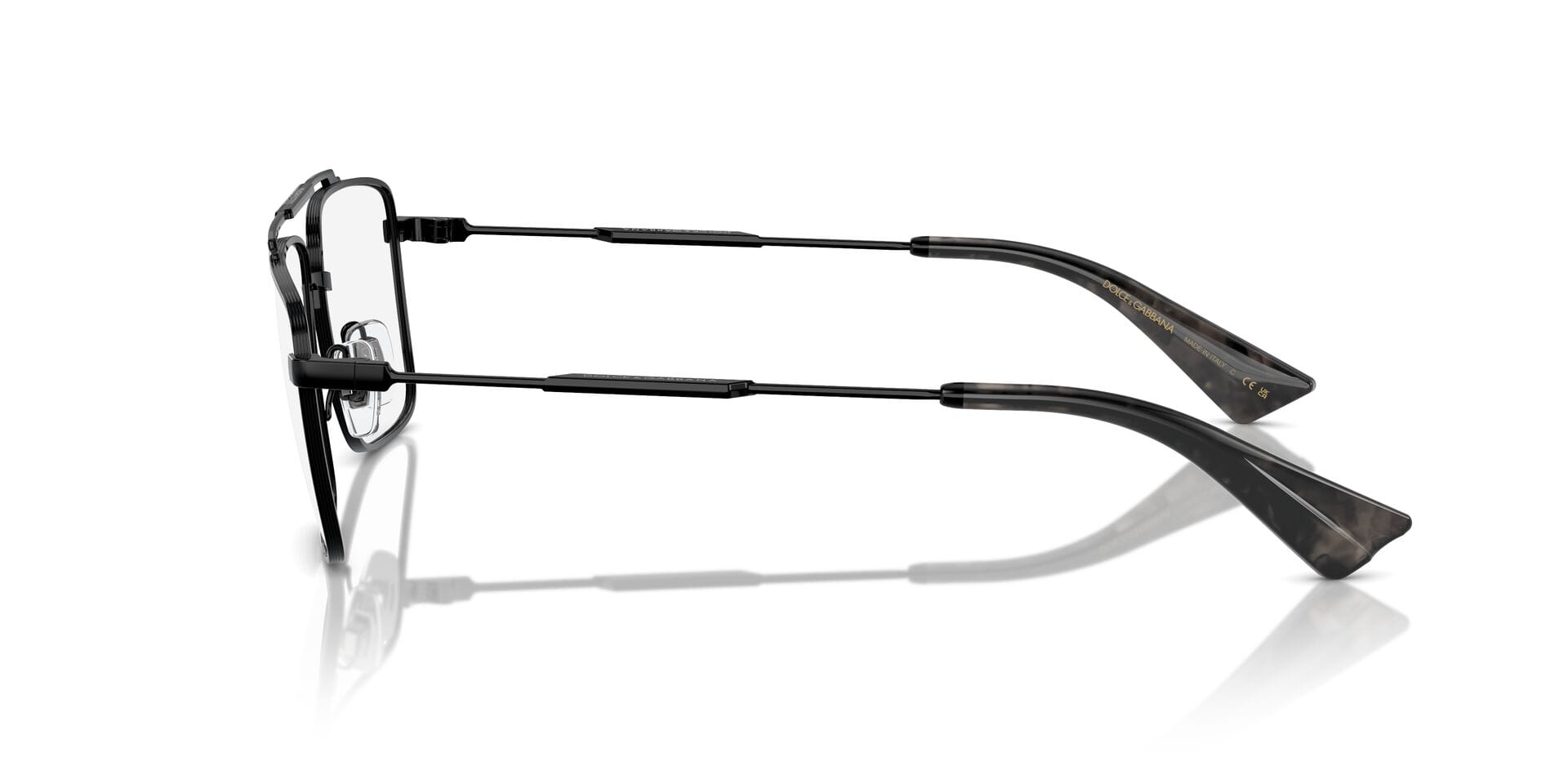 Dolce & Gabbana FR Dolce & Gabbana 0DG1354 Frame Black Male Metal Metal Frame — view 5