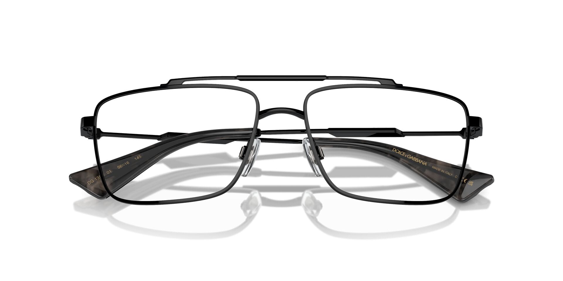 Dolce & Gabbana FR Dolce & Gabbana 0DG1354 Frame Black Male Metal Metal Frame — view 7
