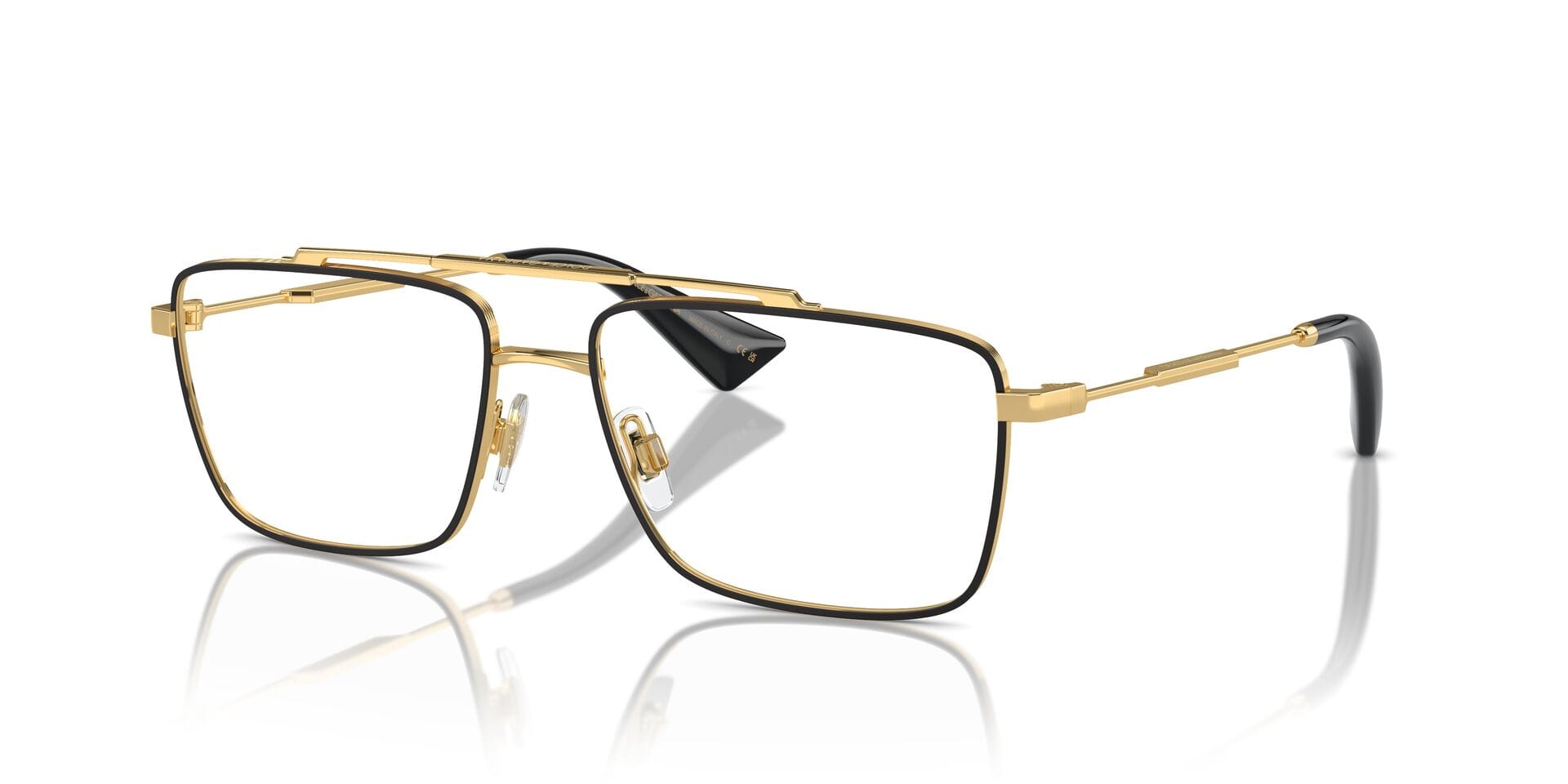 Dolce & Gabbana FR Dolce & Gabbana 0DG1354 Frame Black Male Metal Metal Frame — view 1