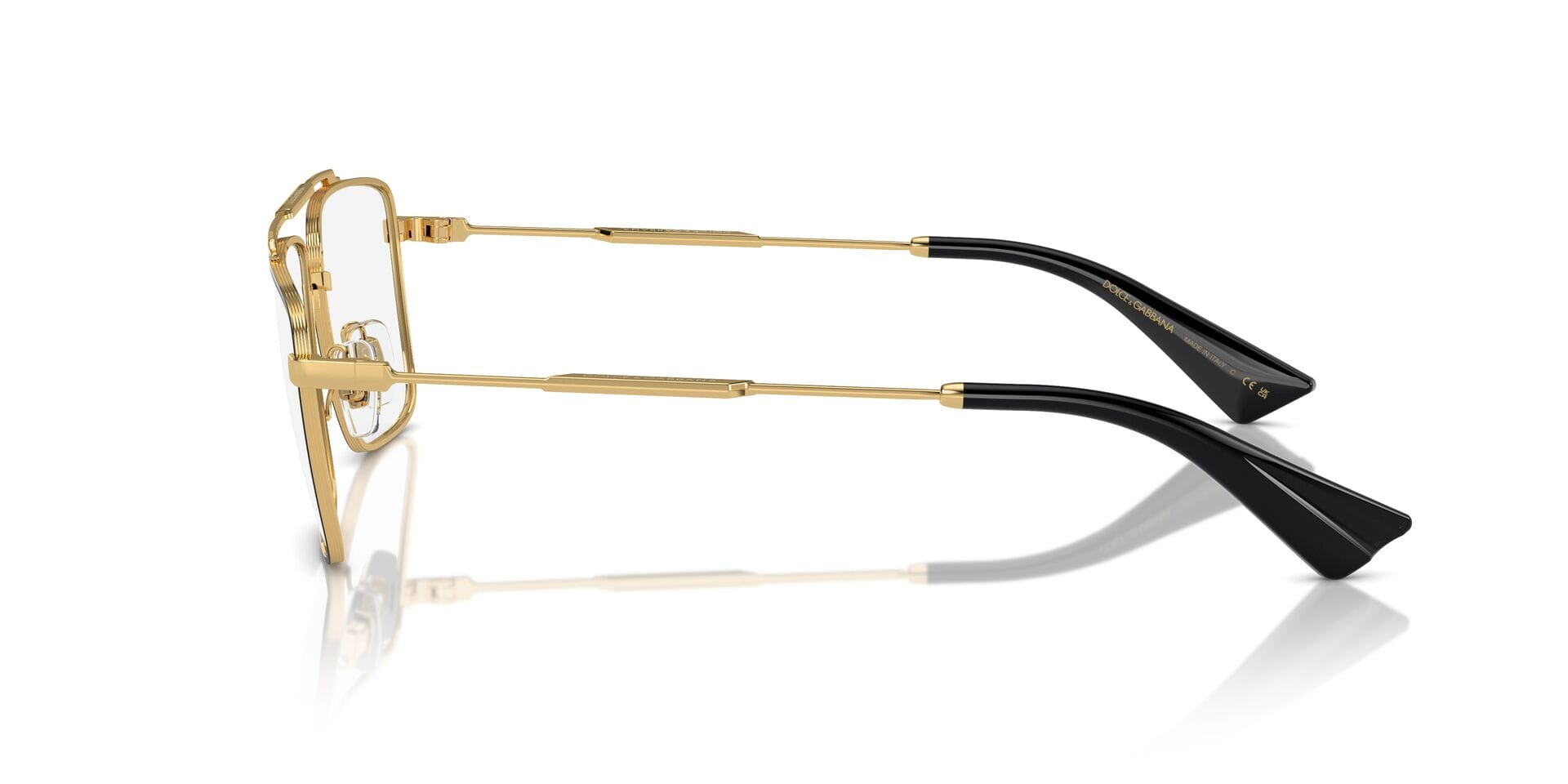 Dolce & Gabbana FR Dolce & Gabbana 0DG1354 Frame Black Male Metal Metal Frame — view 5