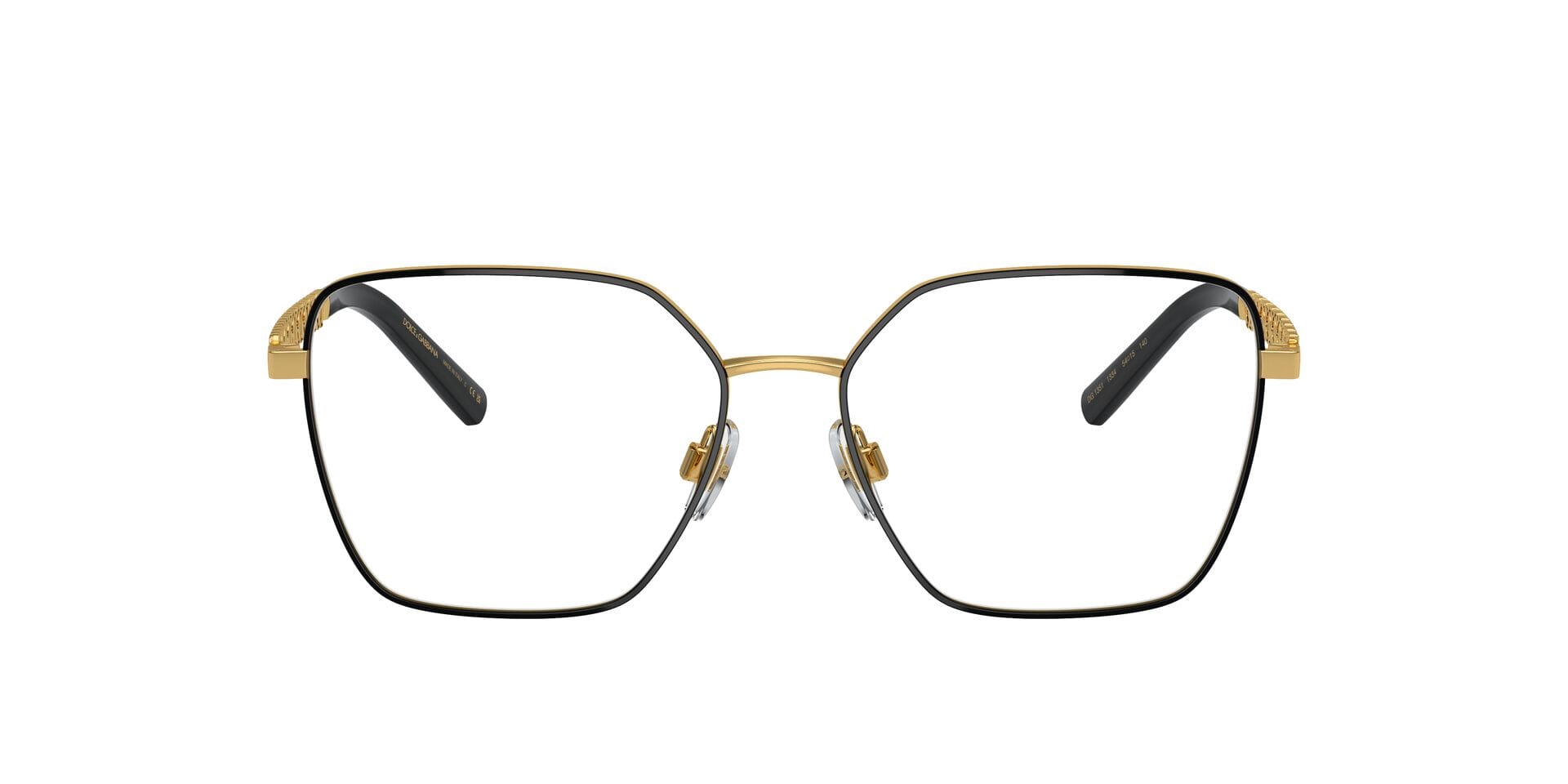 Dolce & Gabbana 0DG1351 Frame Black Female Full Metal Frame — Black frame — view 4
