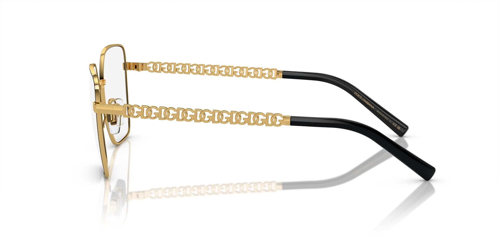 Dolce & Gabbana 0DG1351 Frame Black Female Full Metal Frame — Black frame — view 8