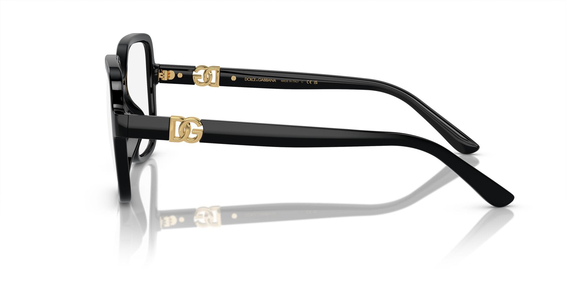 Dolce & Gabbana 0DG5105U Frame Black Female Full Shell Frame — Black frame — view 8