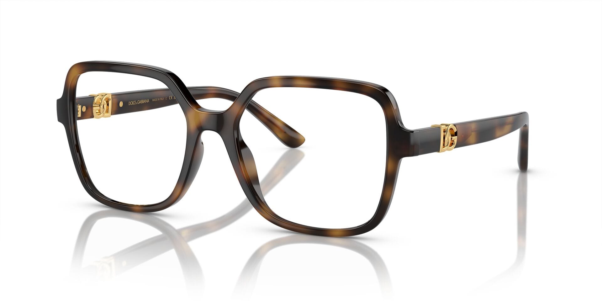 Dolce & Gabbana 0DG5105U Frame Havana Female Full Shell Frame — Havana frame — view 1