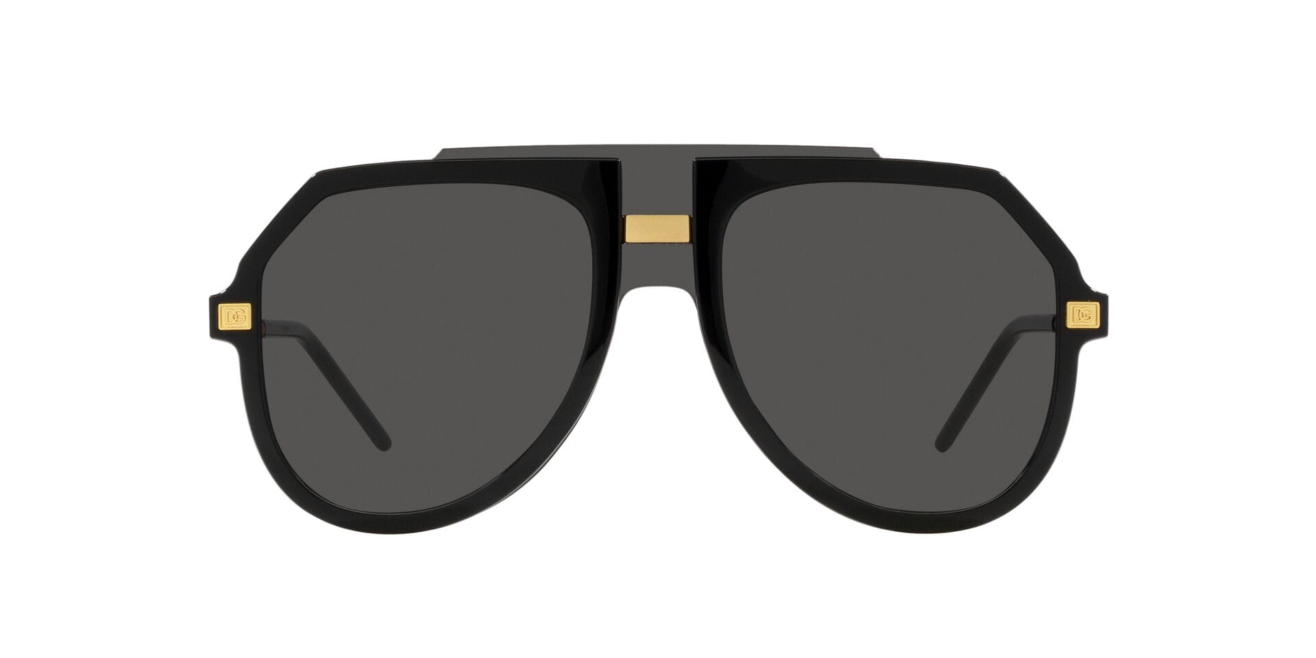 Vogue Junior DG 6195 501/87 3N 0DG6195 Sunglass Black Male Full Metal Sunglass — Black frame — view 5
