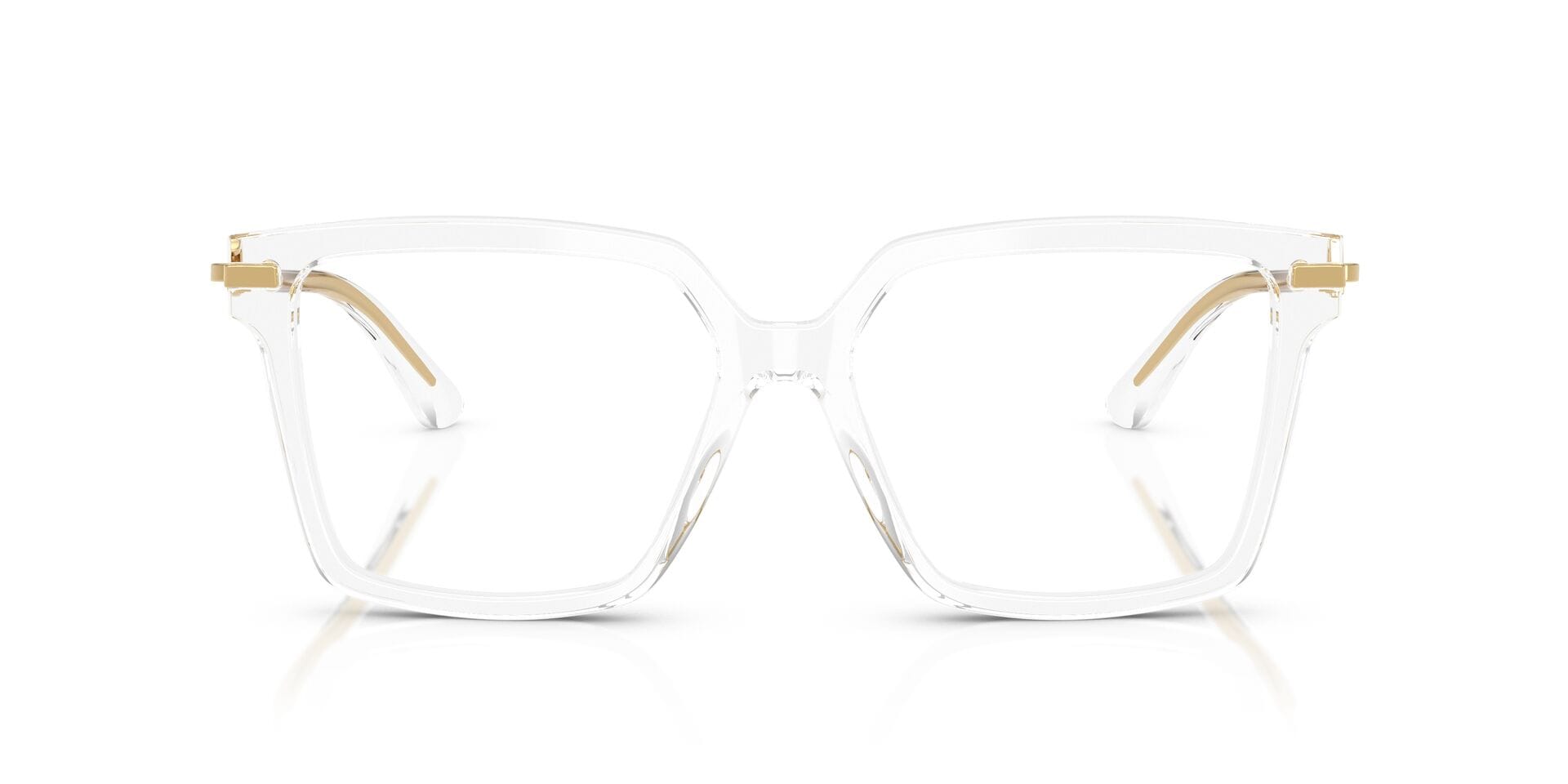 Dolce & Gabbana 0DG3397 Frame Transparent Female Full Shell Frame — Transparent frame — view 4