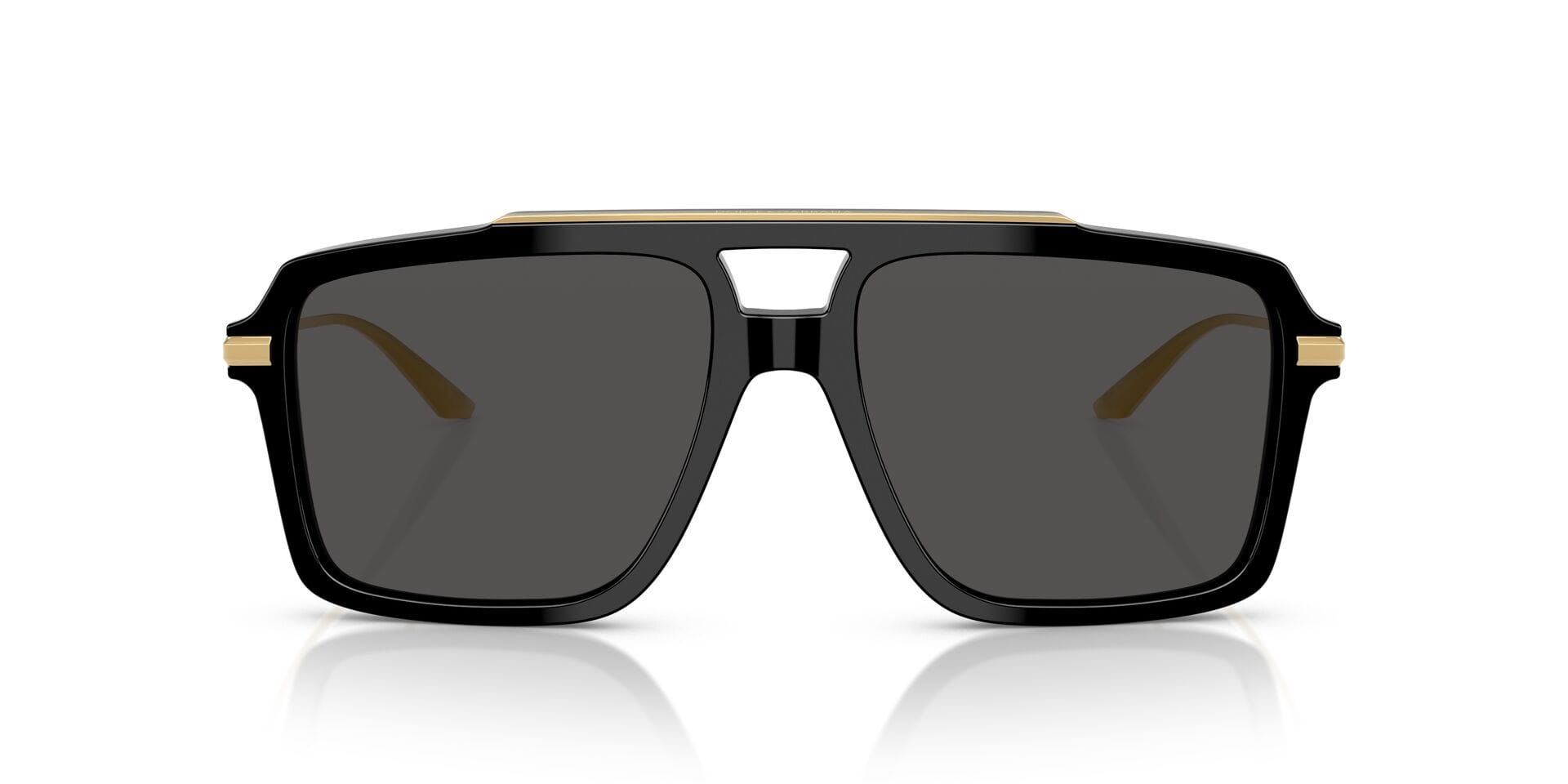 Dolce & Gabbana 0DG4477 Sunglass Black Male Full Metal Sunglass — Black frame — view 4