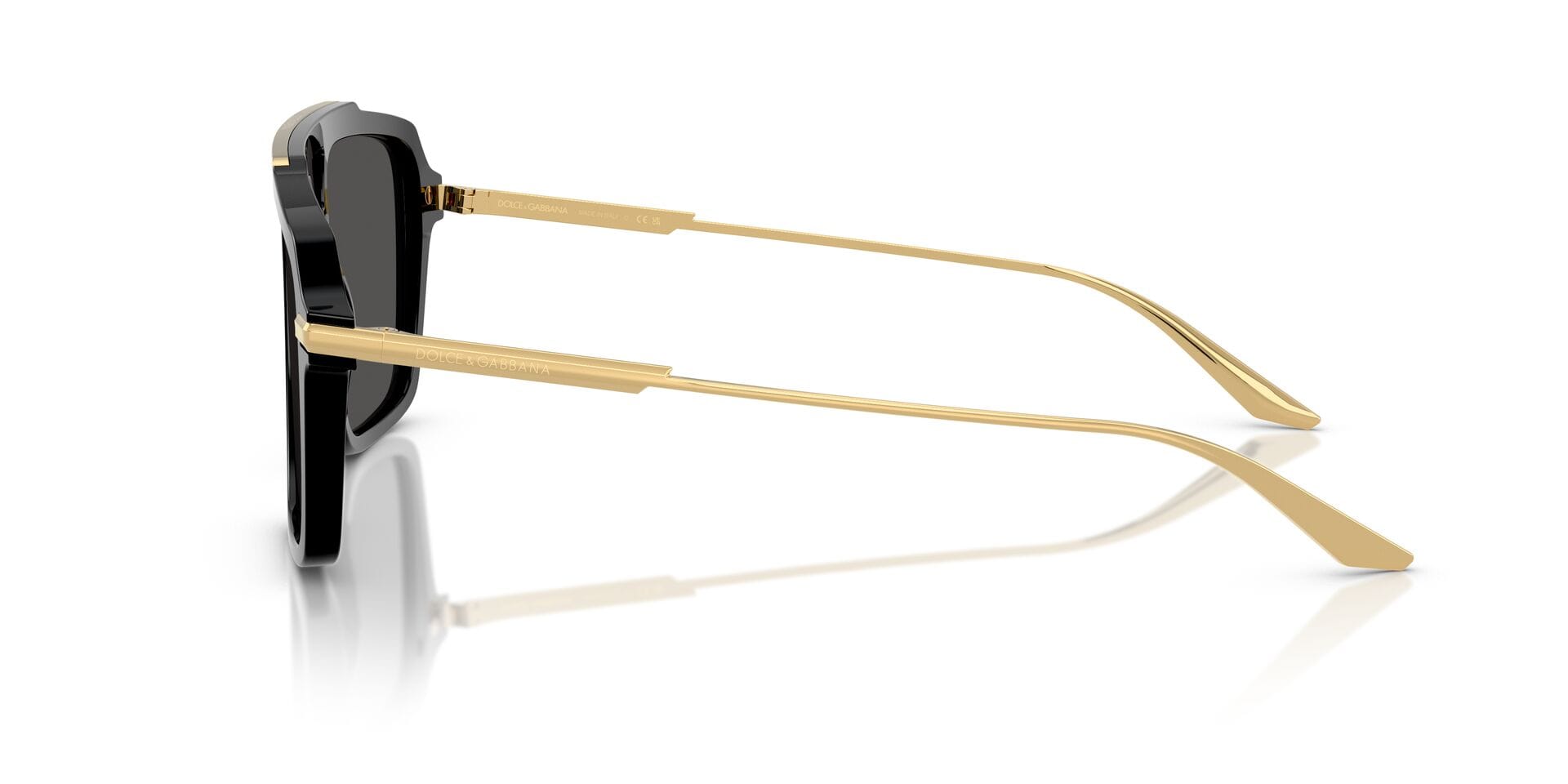 Dolce & Gabbana 0DG4477 Sunglass Black Male Full Metal Sunglass — Black frame — view 7