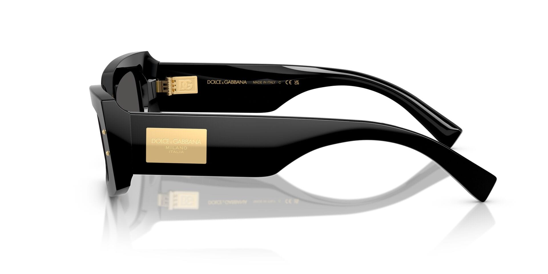 Dolce & Gabbana 0DG4479 Sunglass Black Female Full Shell Sunglass — Black frame — view 8