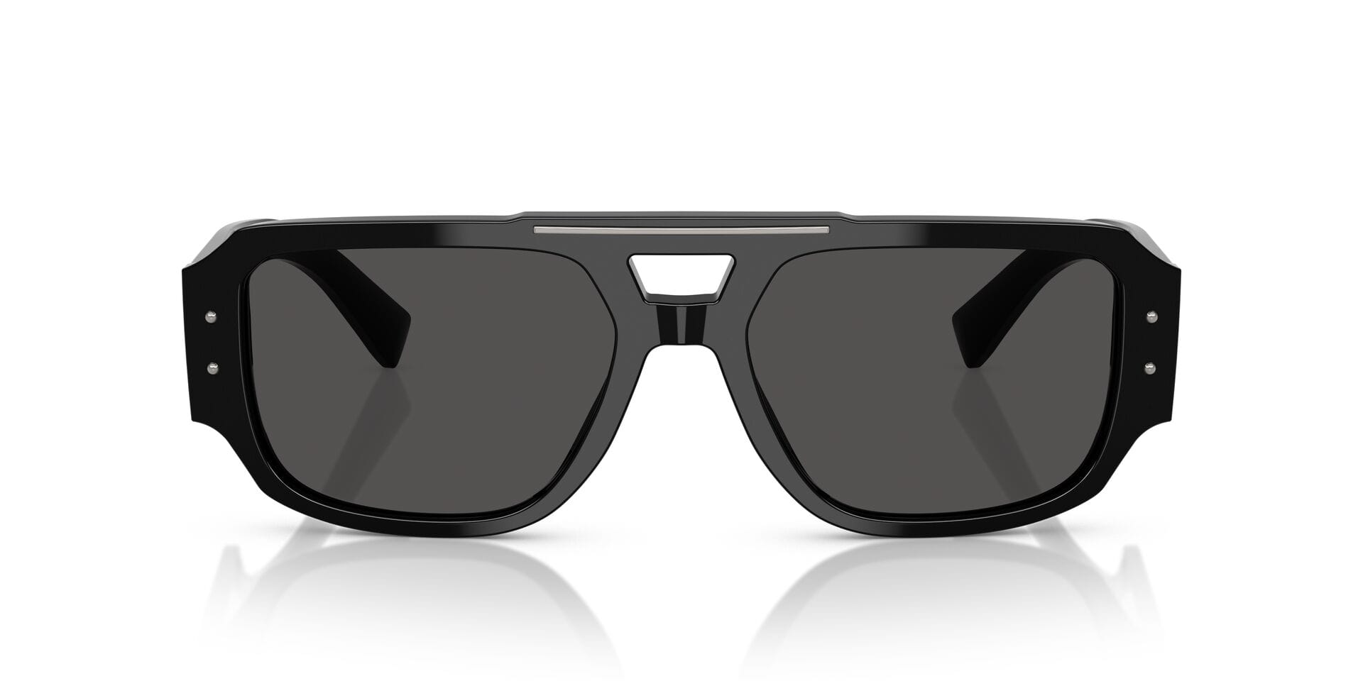 Dolce & Gabbana 0DG4482 Sunglass Black Male Full Shell Sunglass — Black frame — view 5
