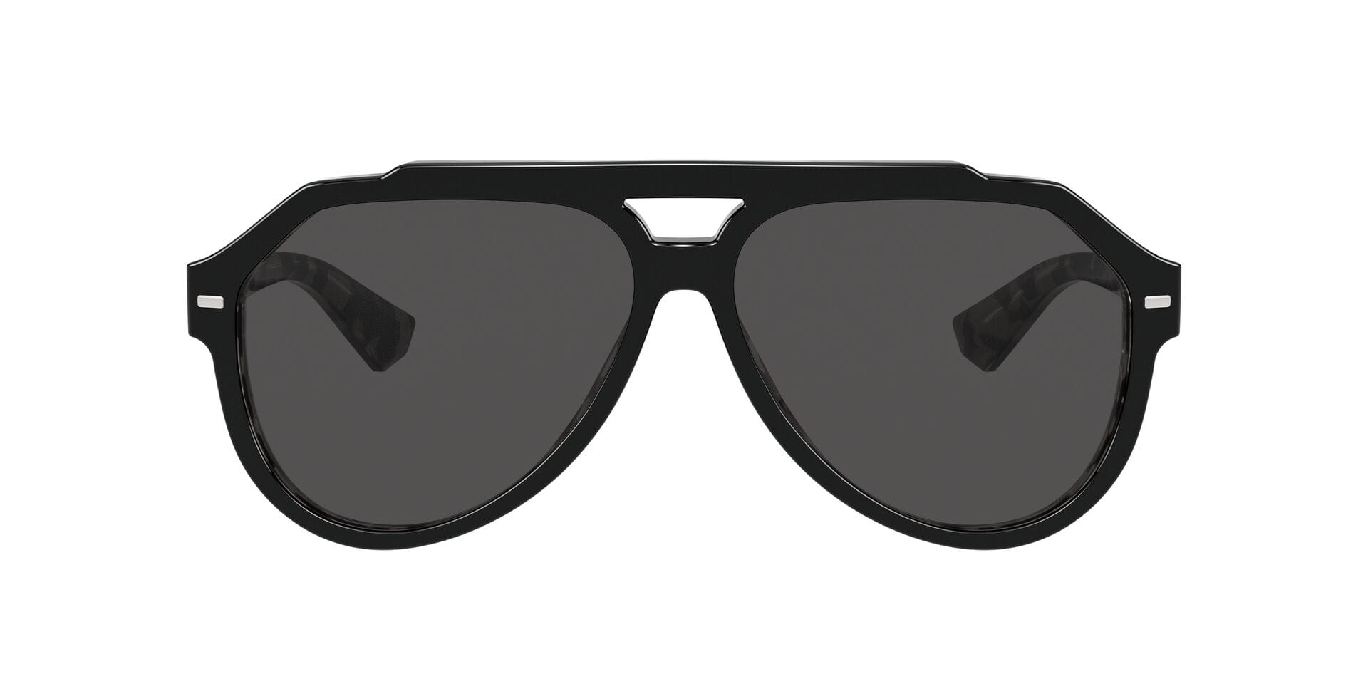 Dolce & Gabbana 0DG4452 Sunglass Black Male Full Shell Sunglass — Black frame — view 4