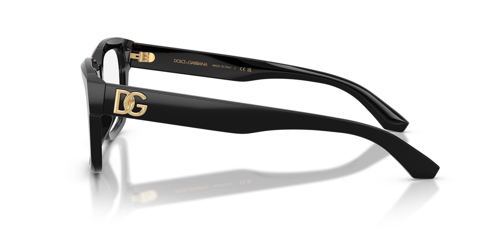 Dolce & Gabbana 0DG3416 Frame Black Male Full Shell Frame — Black frame — view 12