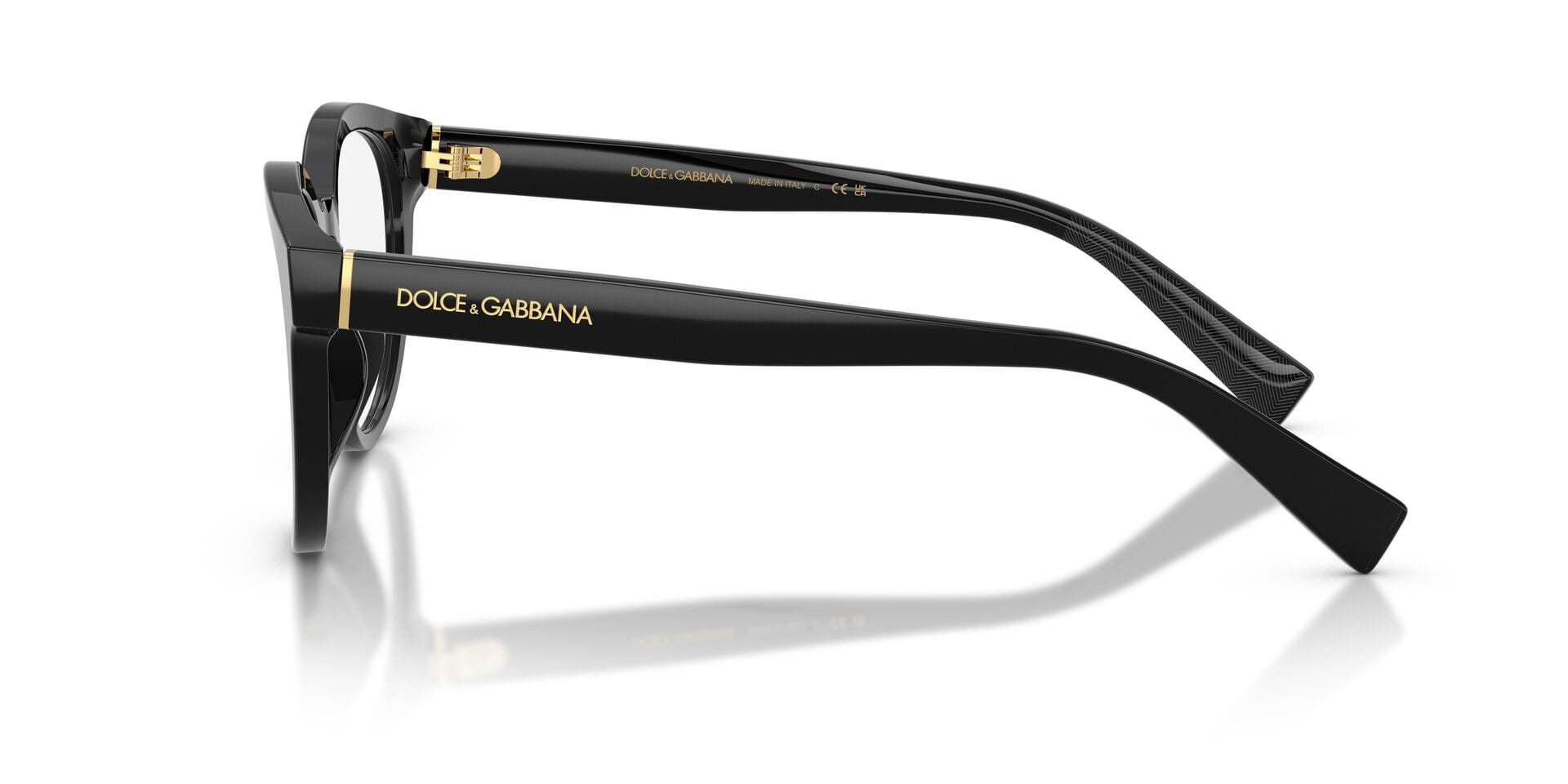Dolce & Gabbana 0DG3421 Frame Black Male Full Shell Frame — Black frame — view 13