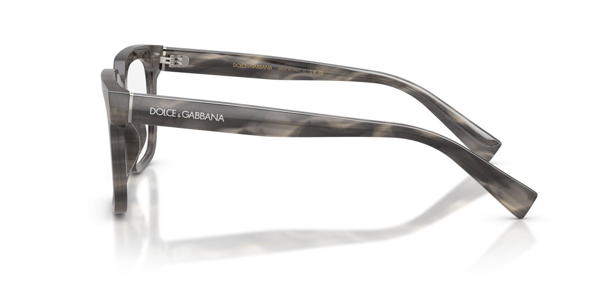 Dolce & Gabbana 0DG3422 Frame Grey Male Full Shell Frame — Grey frame — view 15