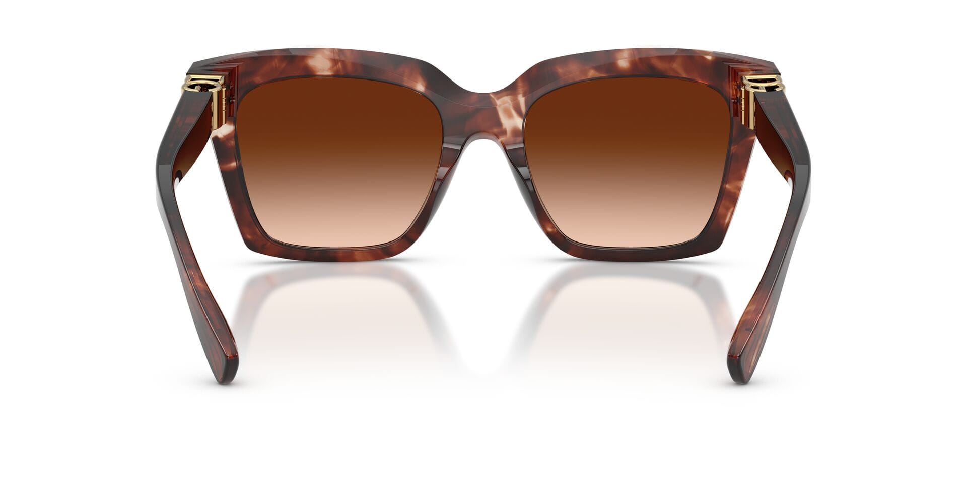 Dolce & Gabbana 0DG4498 Sunglass Havana Female Full Shell Sunglass — Havana frame — view 2