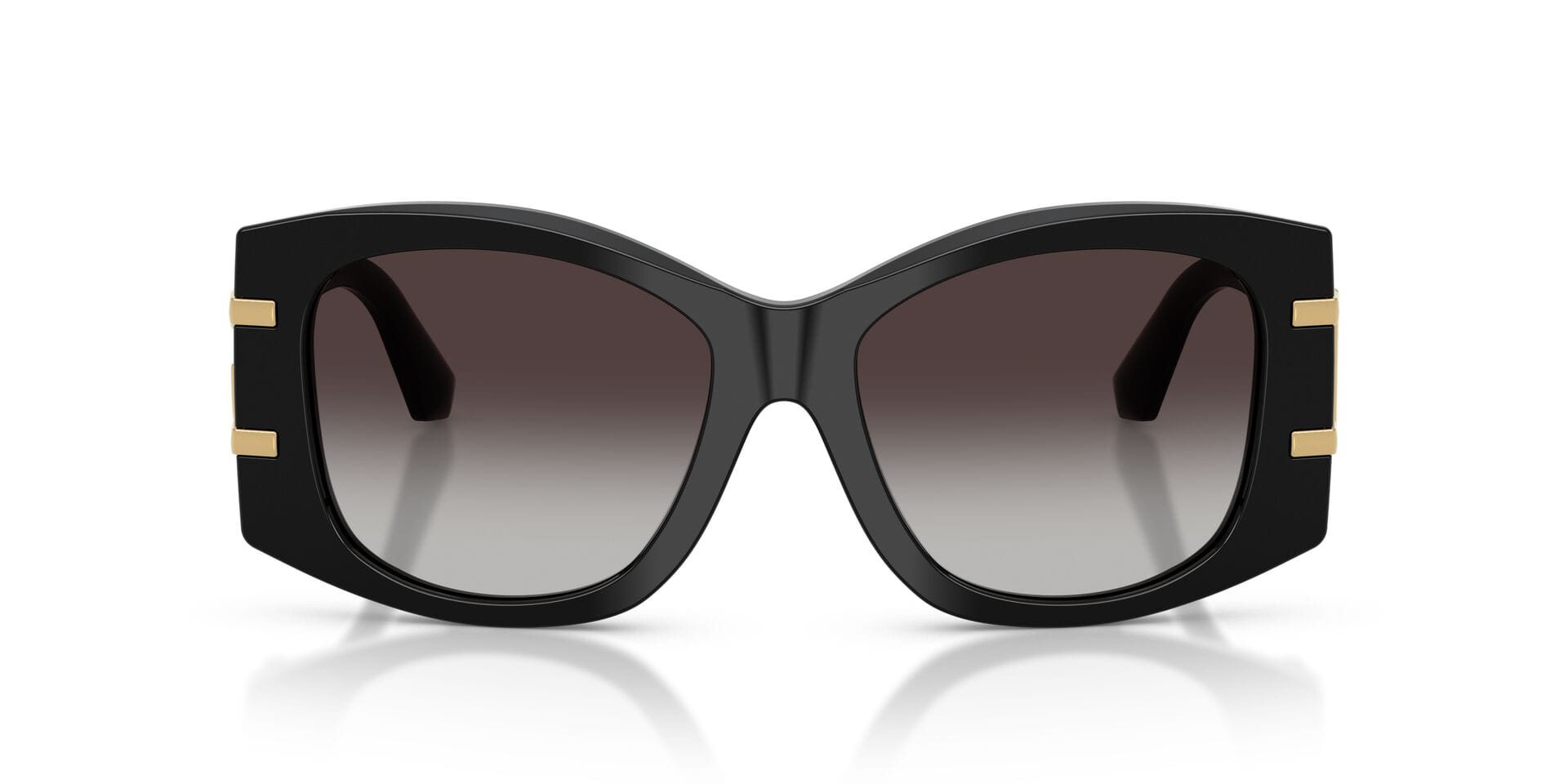 Dolce & Gabbana 0DG4501 Sunglass Black Female Full Shell Sunglass — Black frame — view 4