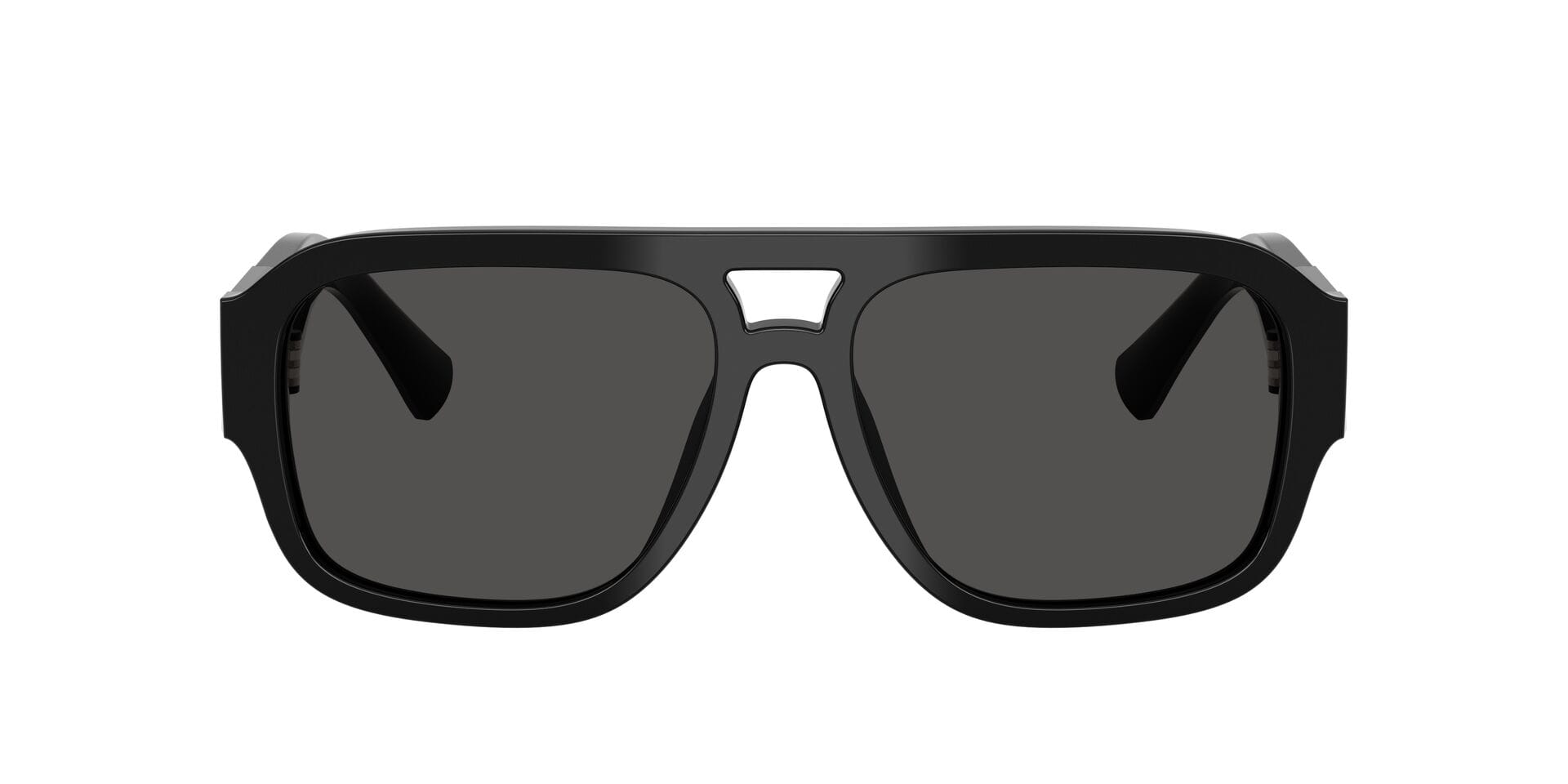 Dolce & Gabbana 0DG4506 Sunglass Black Male Full Shell Sunglass — Black frame — view 2