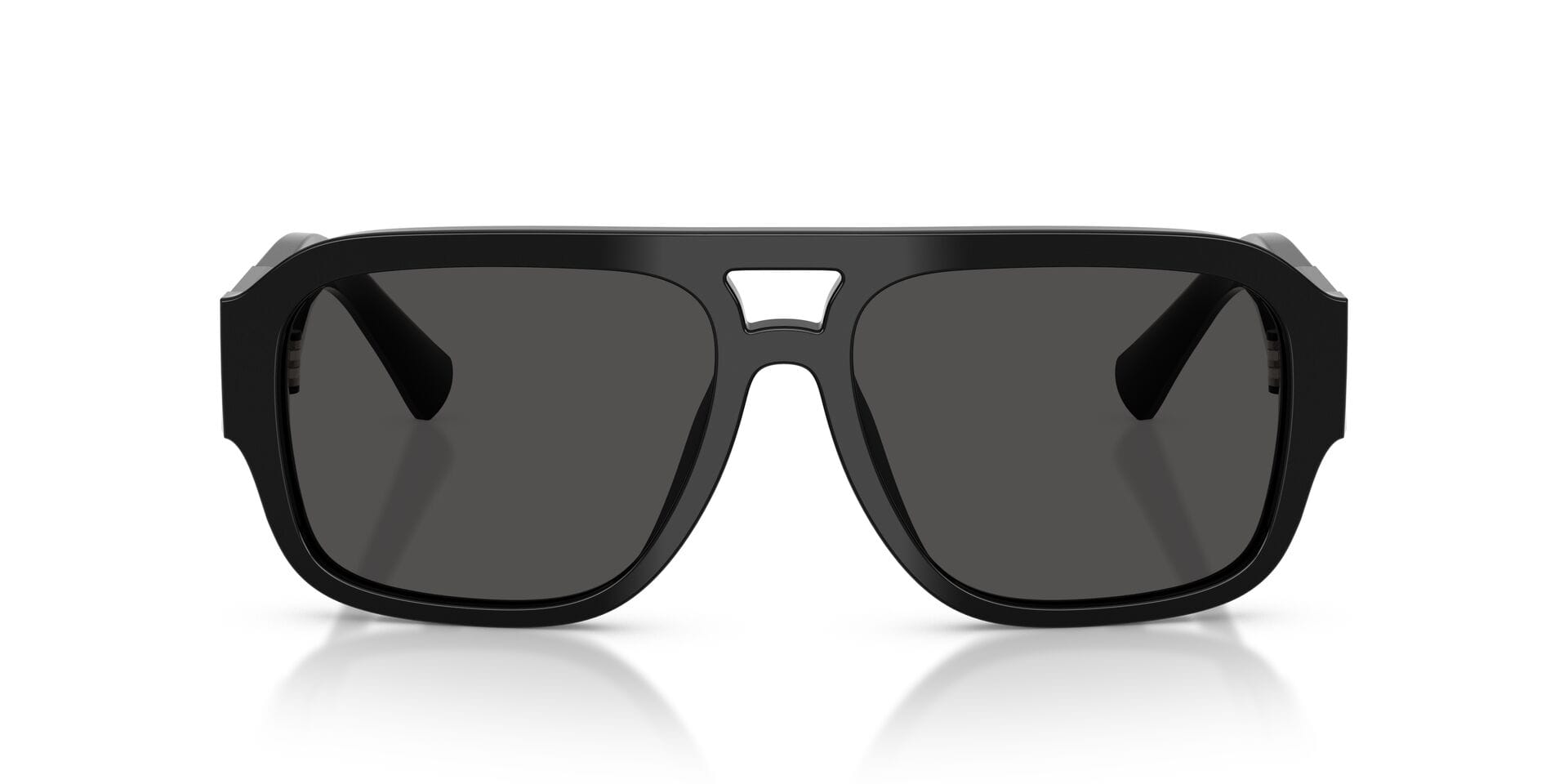 Dolce & Gabbana 0DG4506 Sunglass Black Male Full Shell Sunglass — Black frame — view 12
