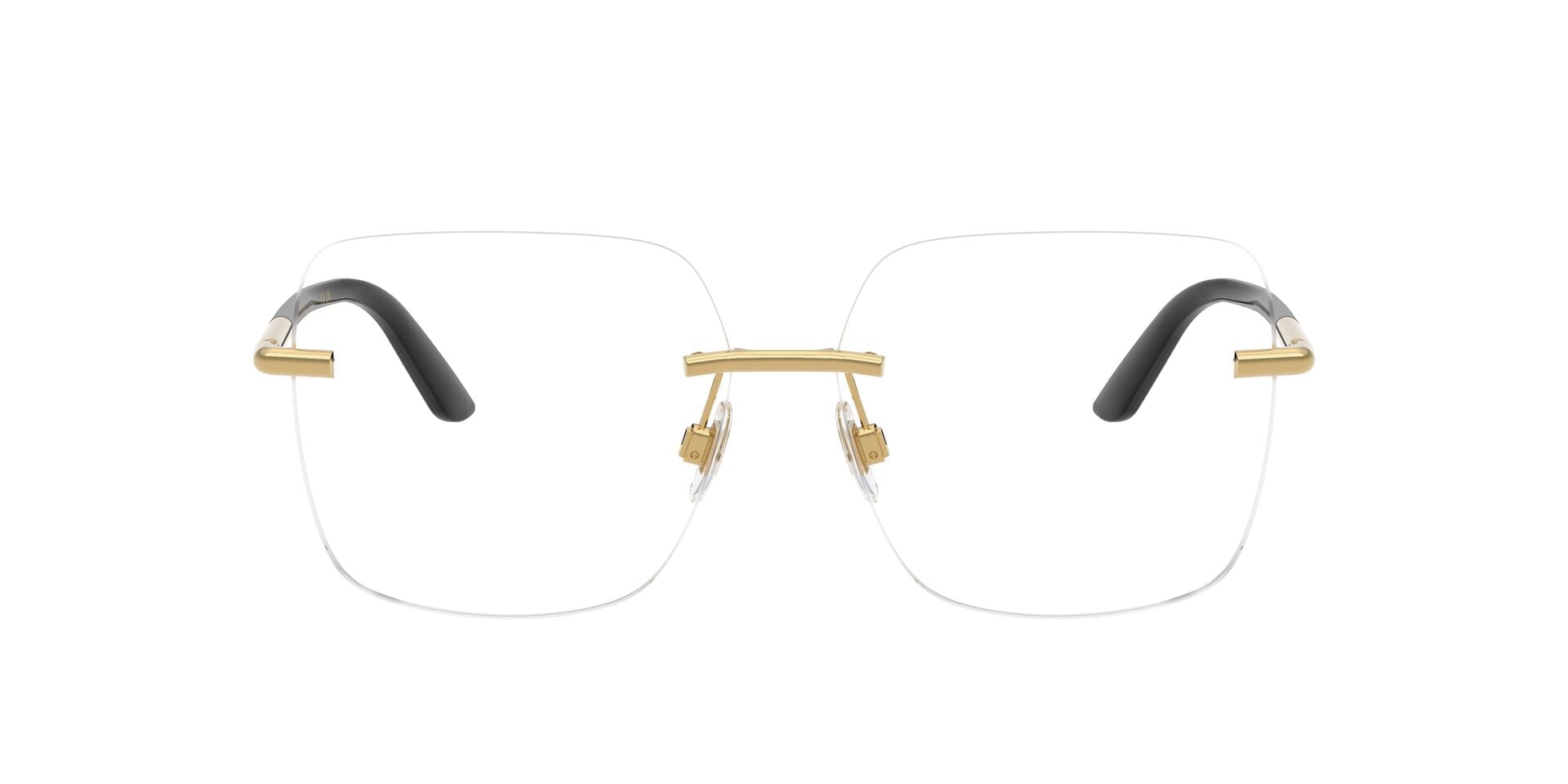 Dolce & Gabbana 0DG1360 Frame Gold Female RimLess Metal Frame — Gold frame — view 1