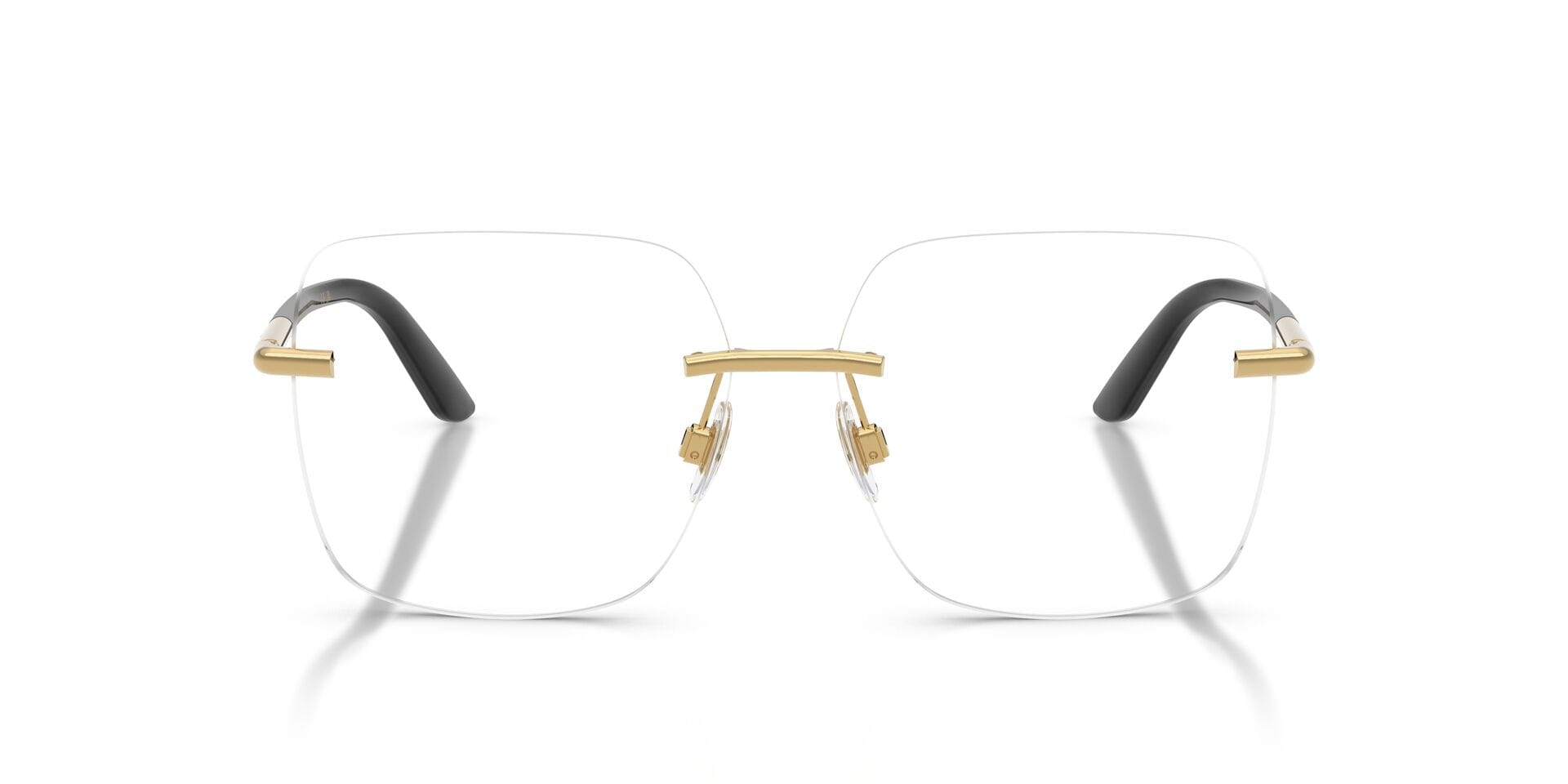 Dolce & Gabbana 0DG1360 Frame Gold Female RimLess Metal Frame — Gold frame — view 10