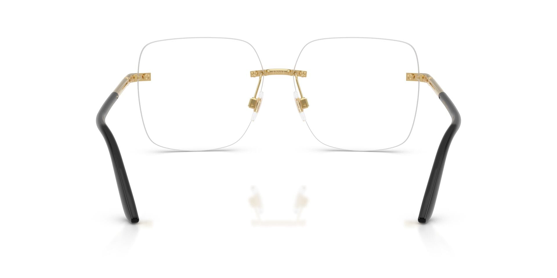 Dolce & Gabbana 0DG1360 Frame Gold Female RimLess Metal Frame — Gold frame — view 18