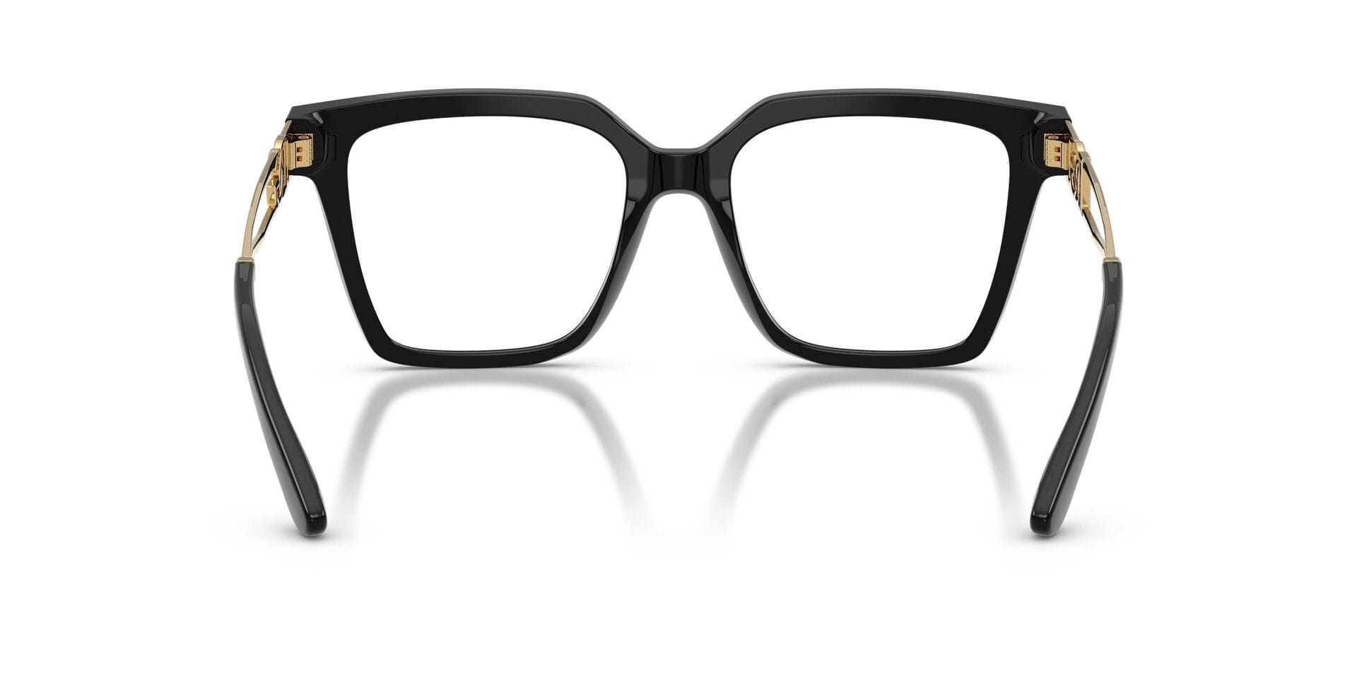 Dolce & Gabbana FR Dolce & Gabbana 0DG3376B Frame Black Female Shell Metal Frame — Black frame — view 2