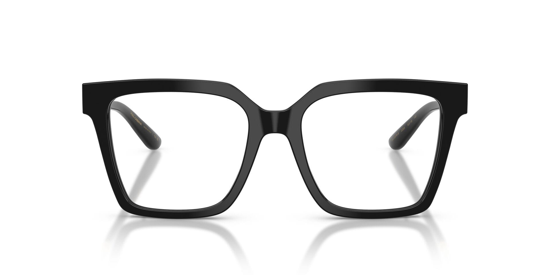 Dolce & Gabbana FR Dolce & Gabbana 0DG3376B Frame Black Female Shell Metal Frame — Black frame — view 4