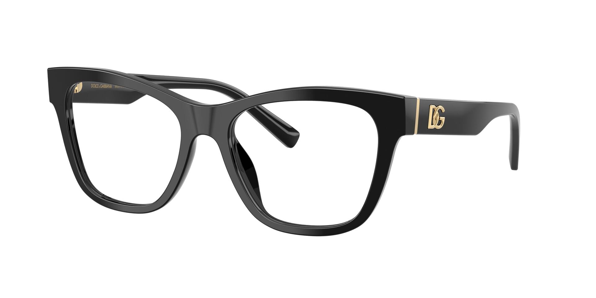 Dolce & Gabbana 0DG3430 Frame Black Female Full Shell Frame — Black frame — view 8