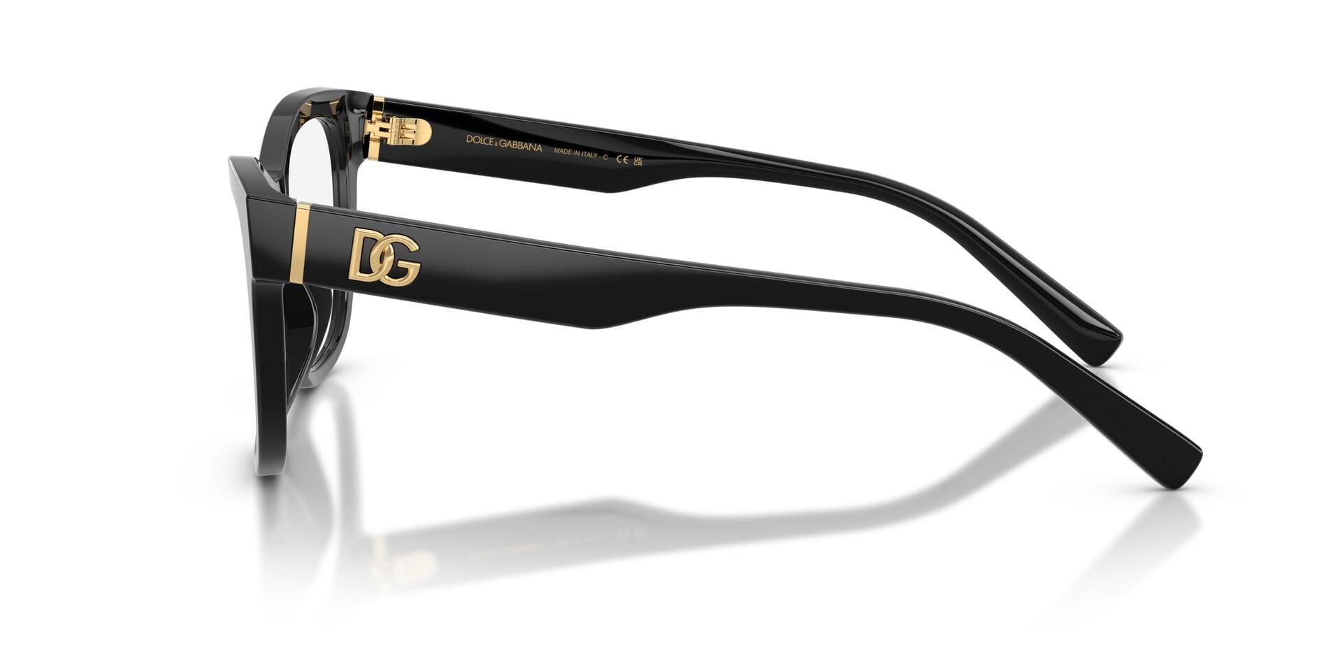Dolce & Gabbana 0DG3430 Frame Black Female Full Shell Frame — Black frame — view 14