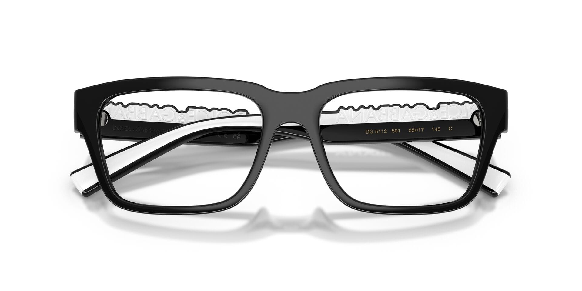 Dolce & Gabbana 0DG5112 Frame Black Unisex Full Shell Frame — Black frame — view 19